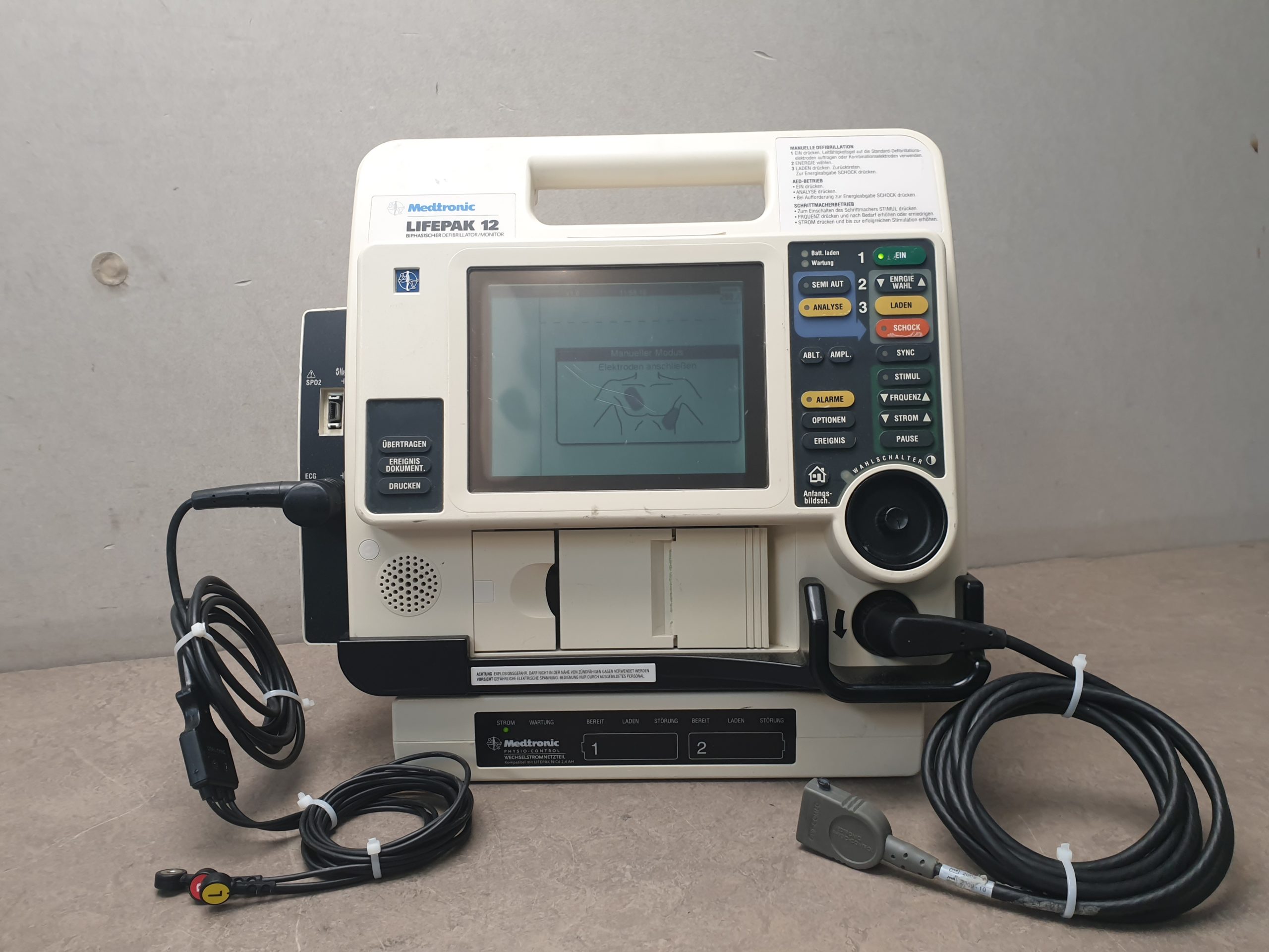 Medtronic physio Control Lifepak 12 Defi – Defibrilator thumbnail 6