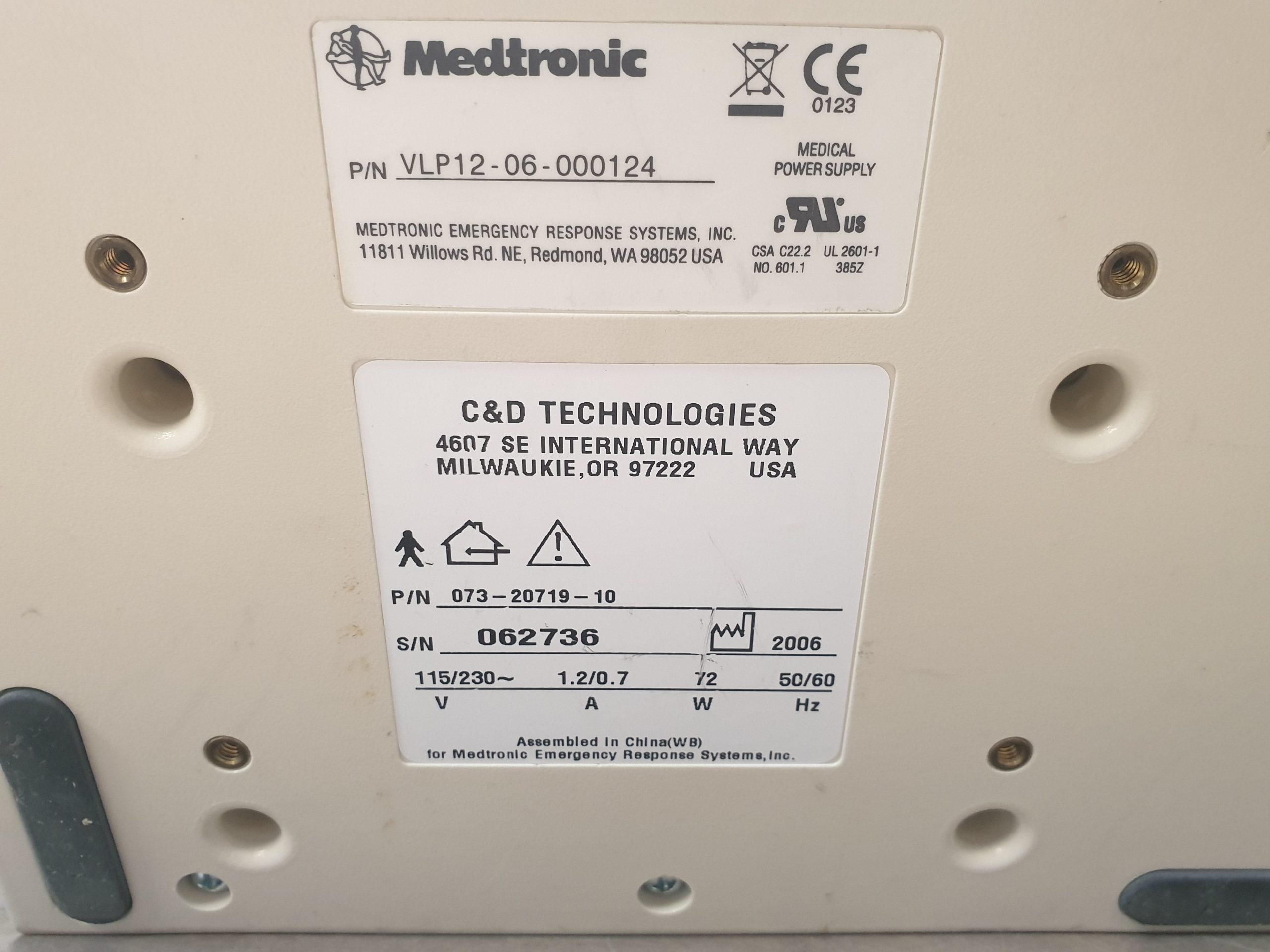 Medtronic physio Control Lifepak 12 Defi – Defibrilator thumbnail 8