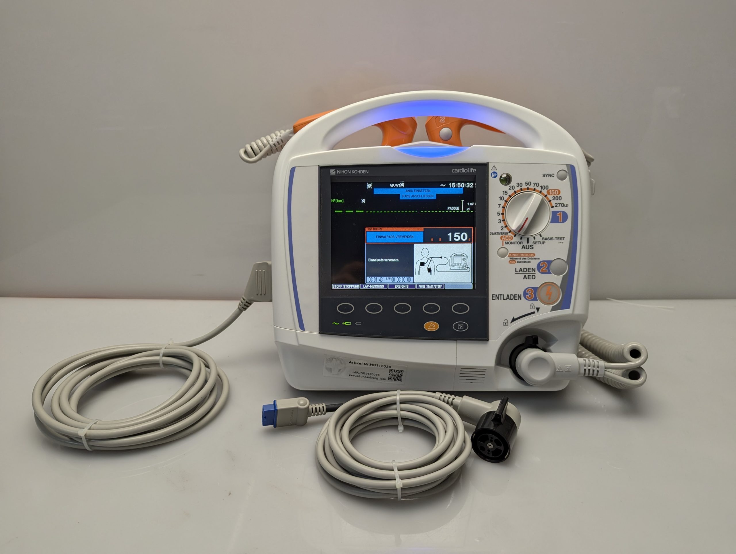 Nihon Kohden TEC-5621NG Defibrillator — image 1 of 8