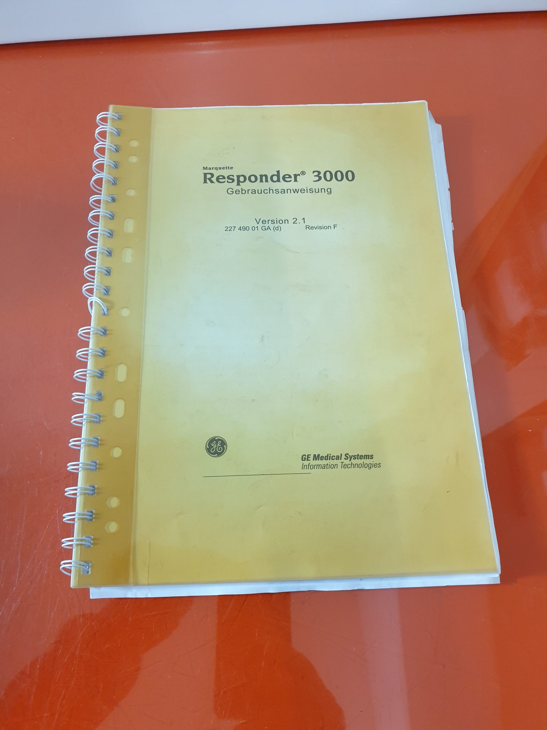 GE MEDICAL RESPONDER 3000 – Defibrilator – Defi thumbnail 9