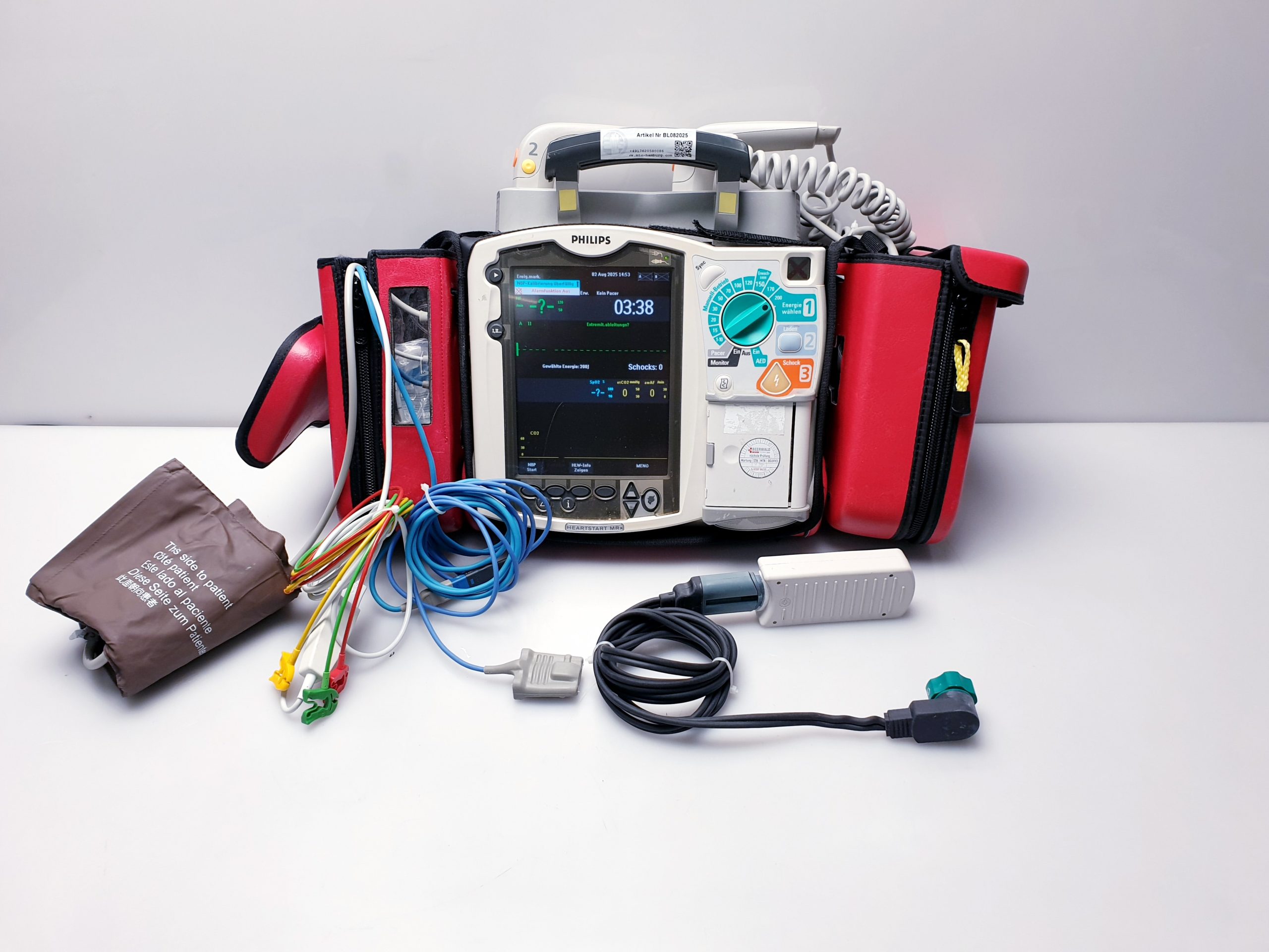 PHILIPS HeartStart MRx Defibrillator thumbnail 10