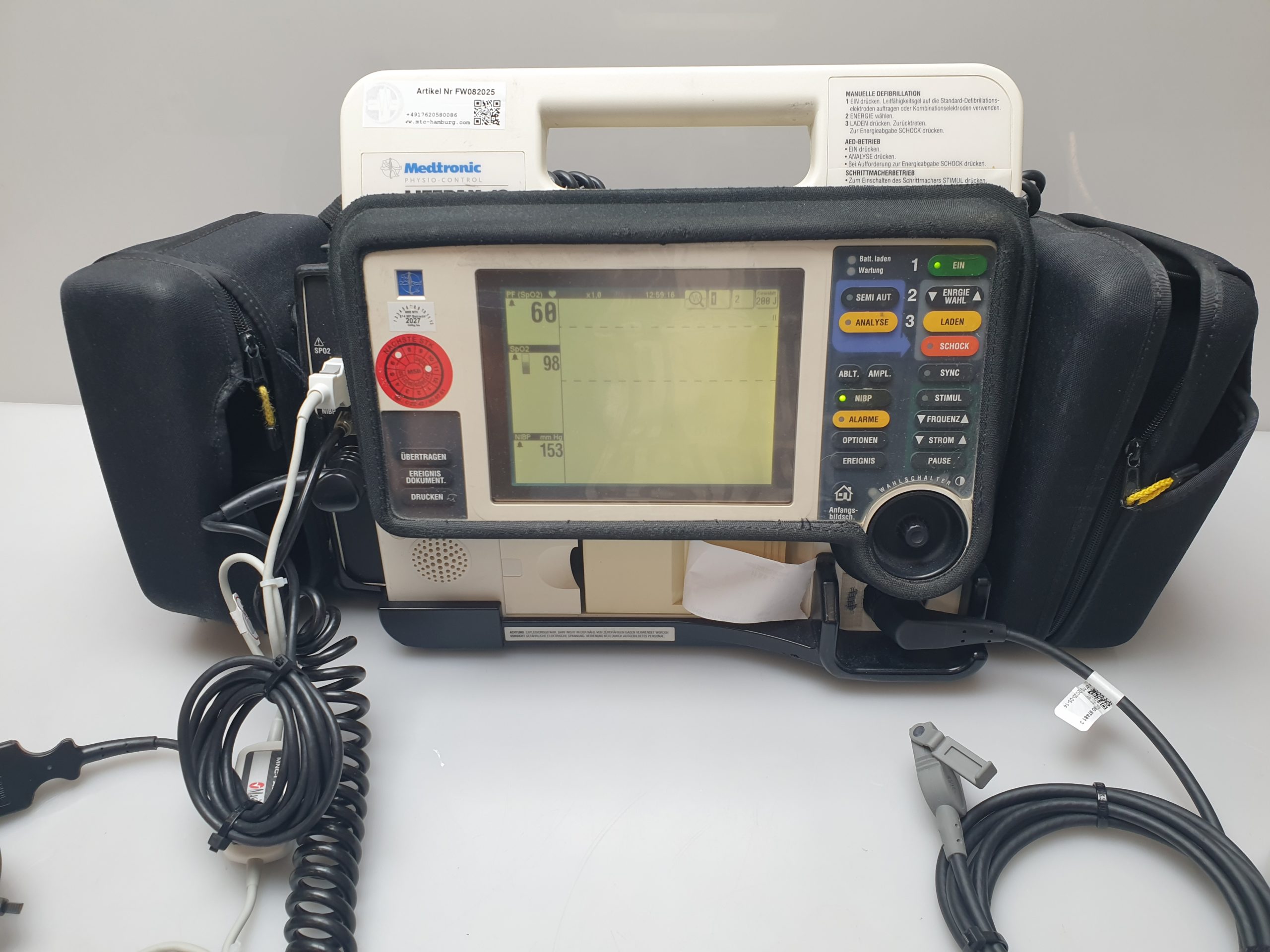 Medtronic Lifepak 12 Defi Defibrilator thumbnail 4
