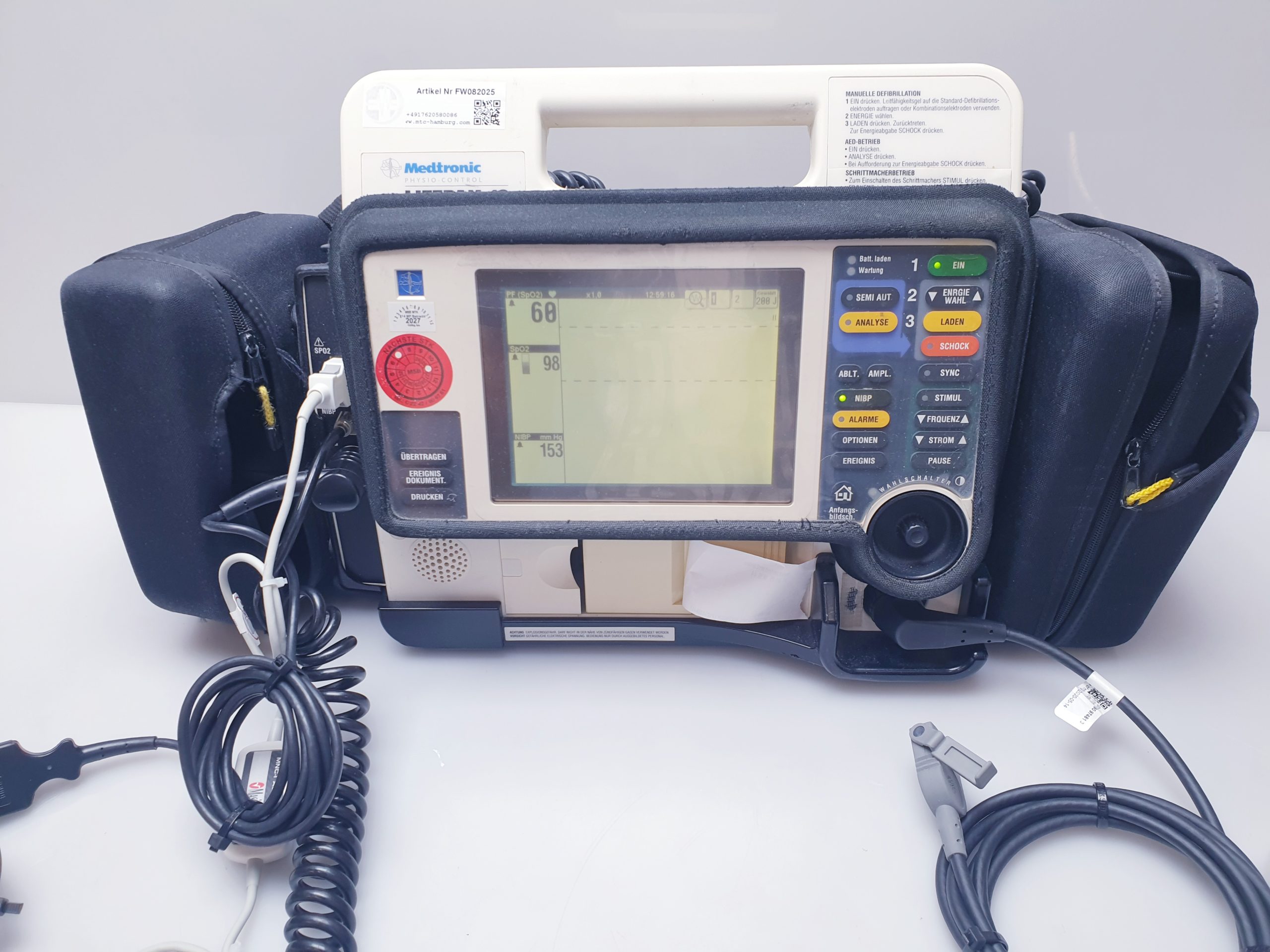Medtronic Lifepak 12 Defi Defibrilator thumbnail 5