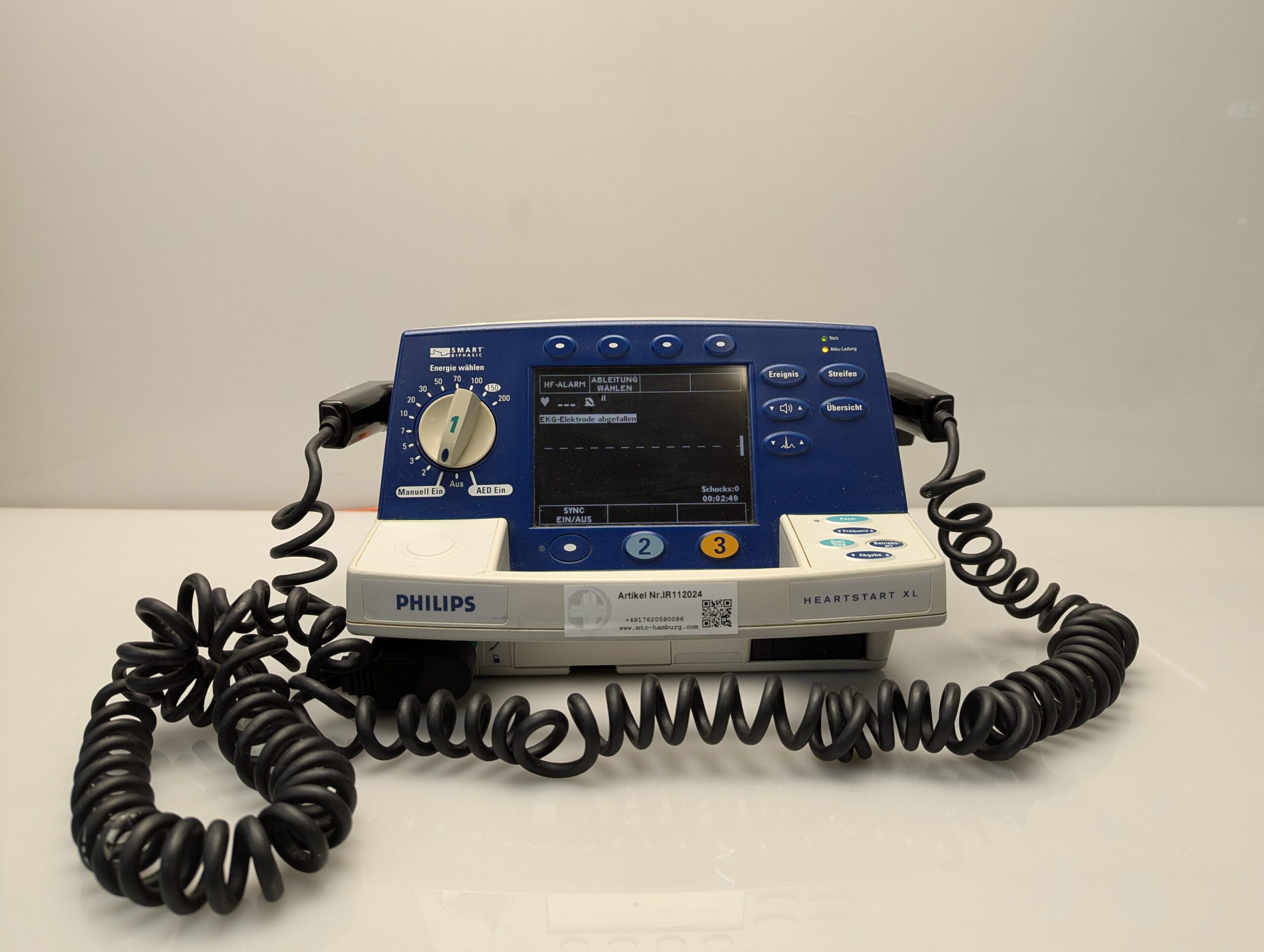Philips HeartStart XL Defibrillator (M4735A) thumbnail 2