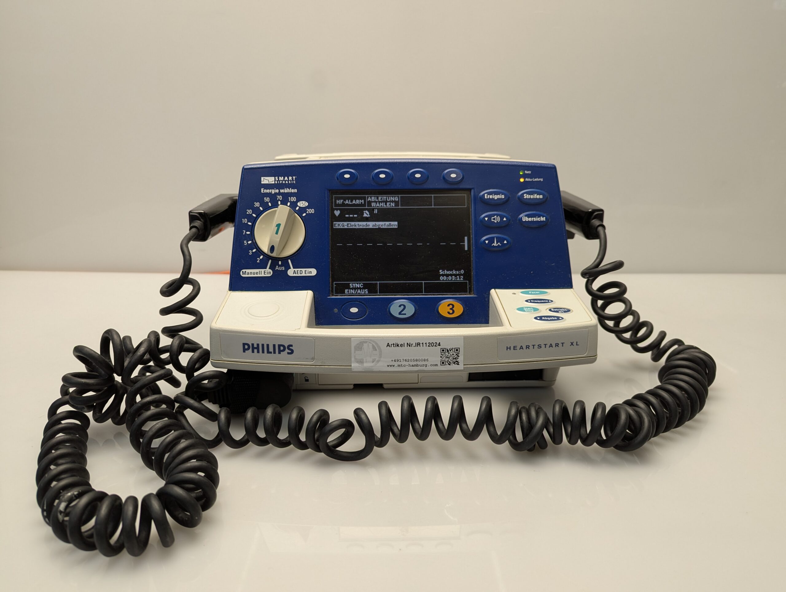 Philips HeartStart XL Defibrillator (M4735A) thumbnail 4