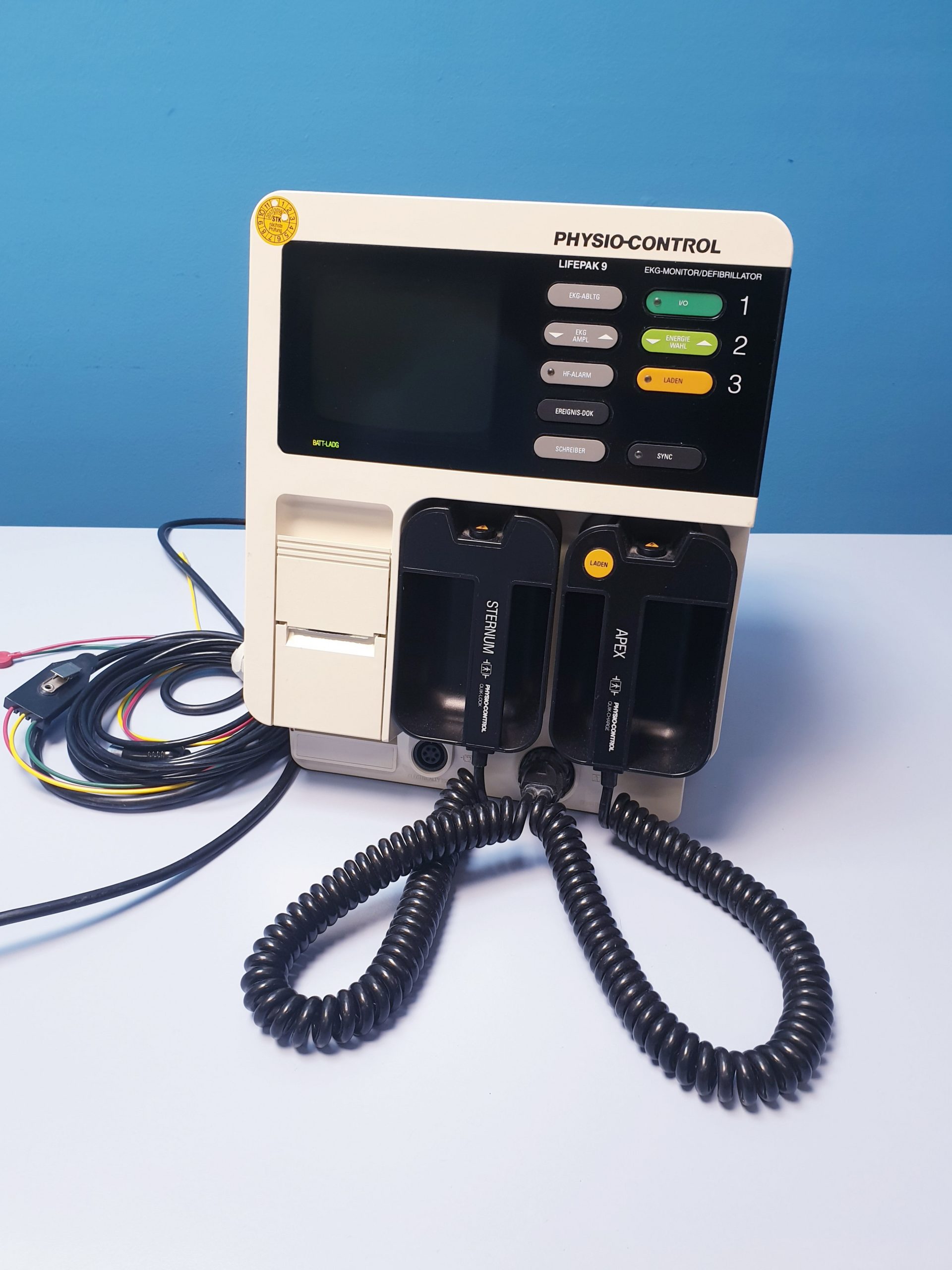 Physio-Control Lifepak 9 Defibrillator EKG; 1 Kanal Printer thumbnail 2