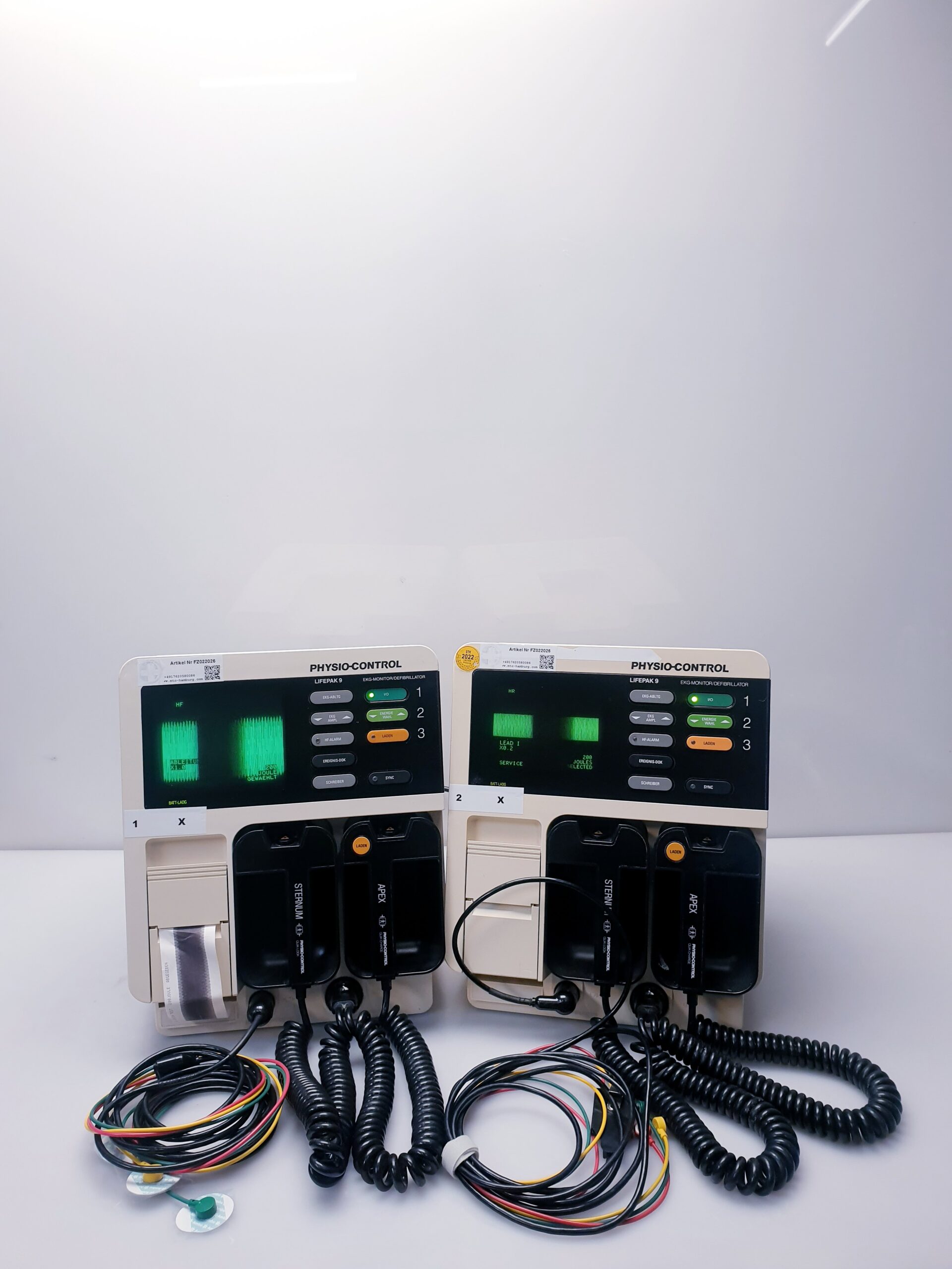Physio-Control Lifepak 9 Defibrillator EKG; 1 Kanal Printer thumbnail 6