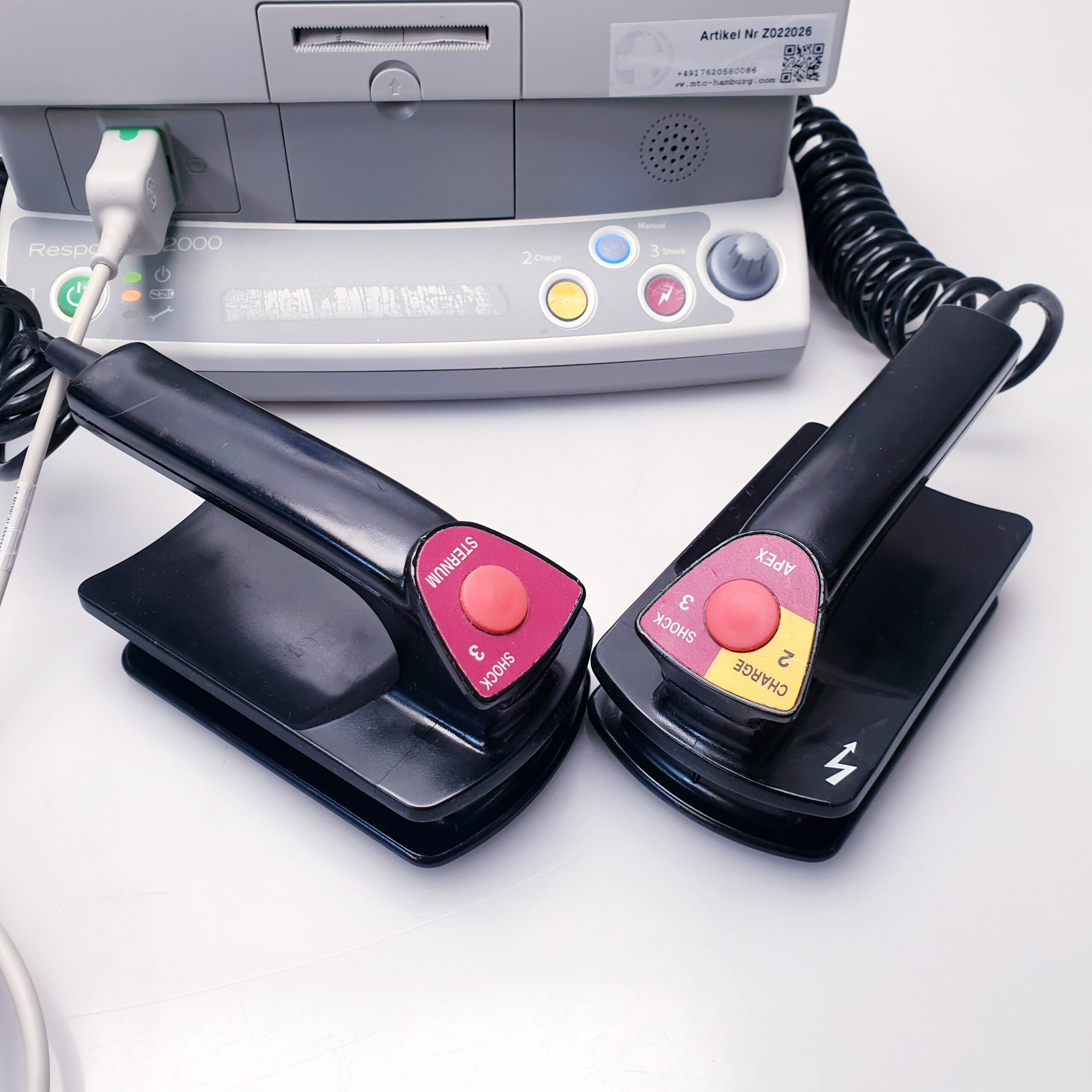 GE Responder 2000, 2025653-008 Defibrillator thumbnail 5