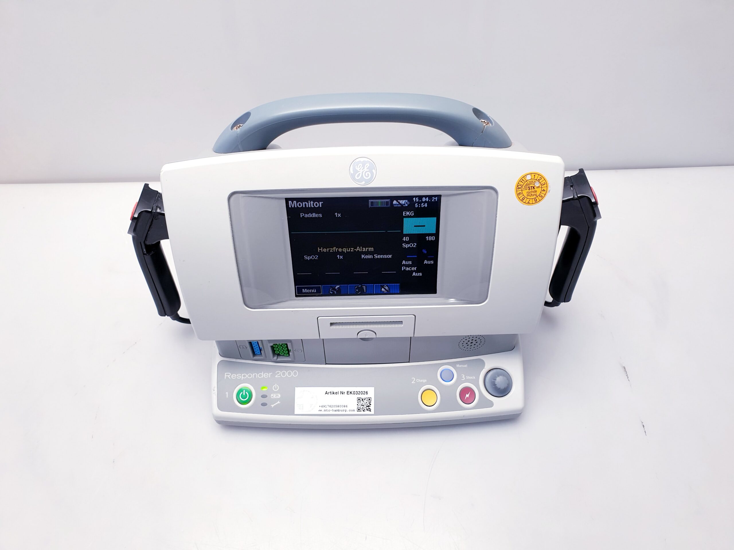 GE Responder 2000, 2025653-008 Defibrillator thumbnail 11