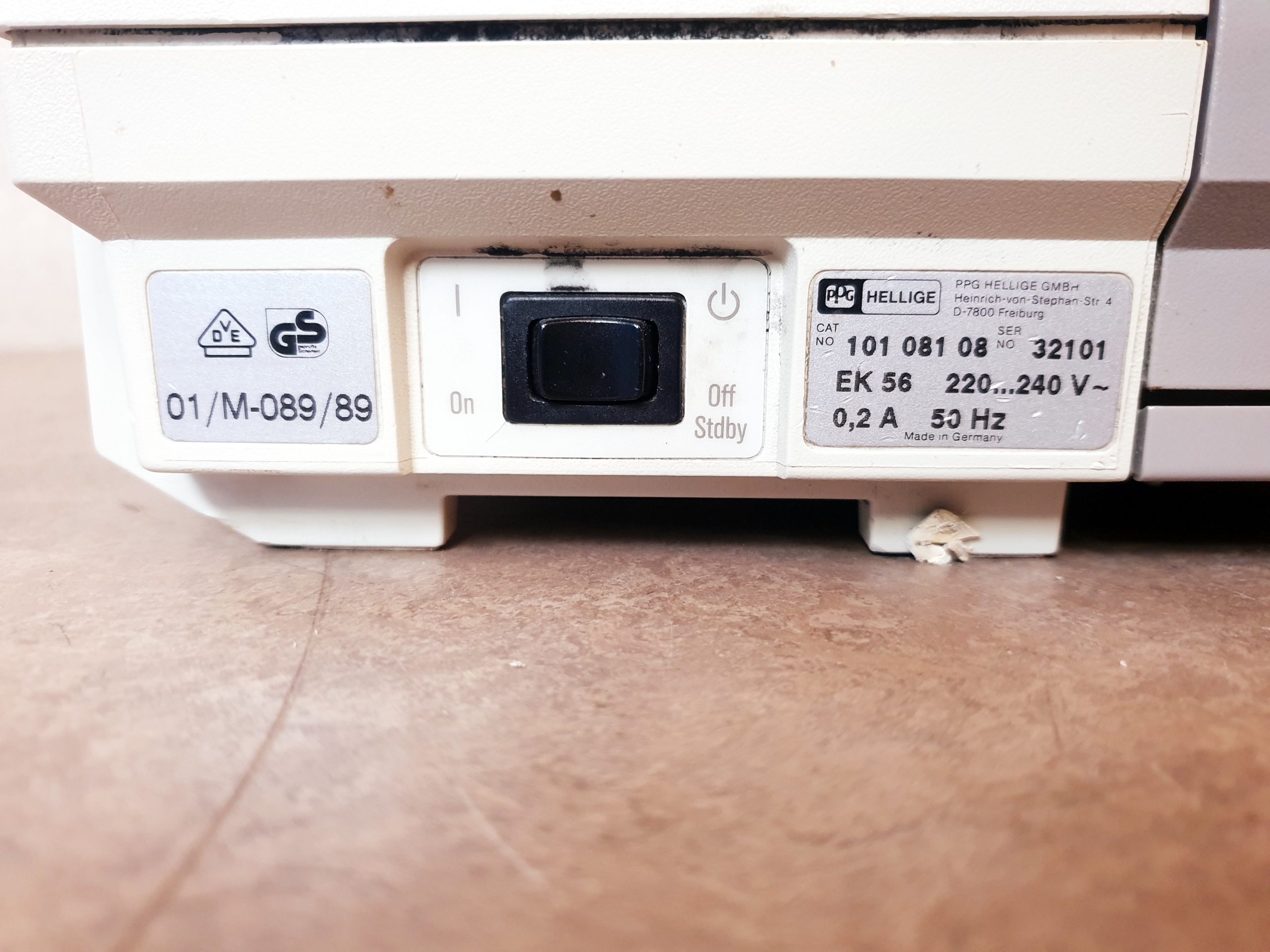 Hellige EK56 EK 56 6-Kanal EKG thumbnail 7