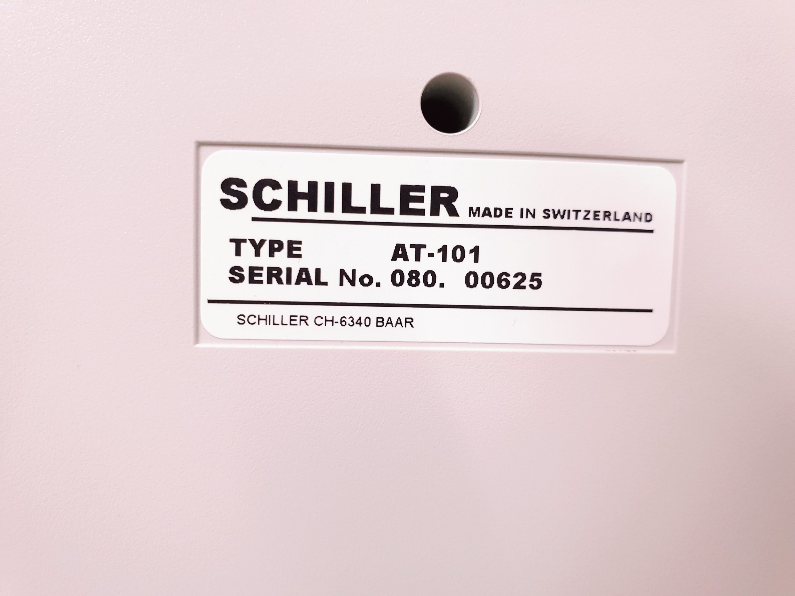 Schiller AT-101 // AT 101 EKG 12 Kanal Gerät mit LCD Display , Patientenkabel thumbnail 10