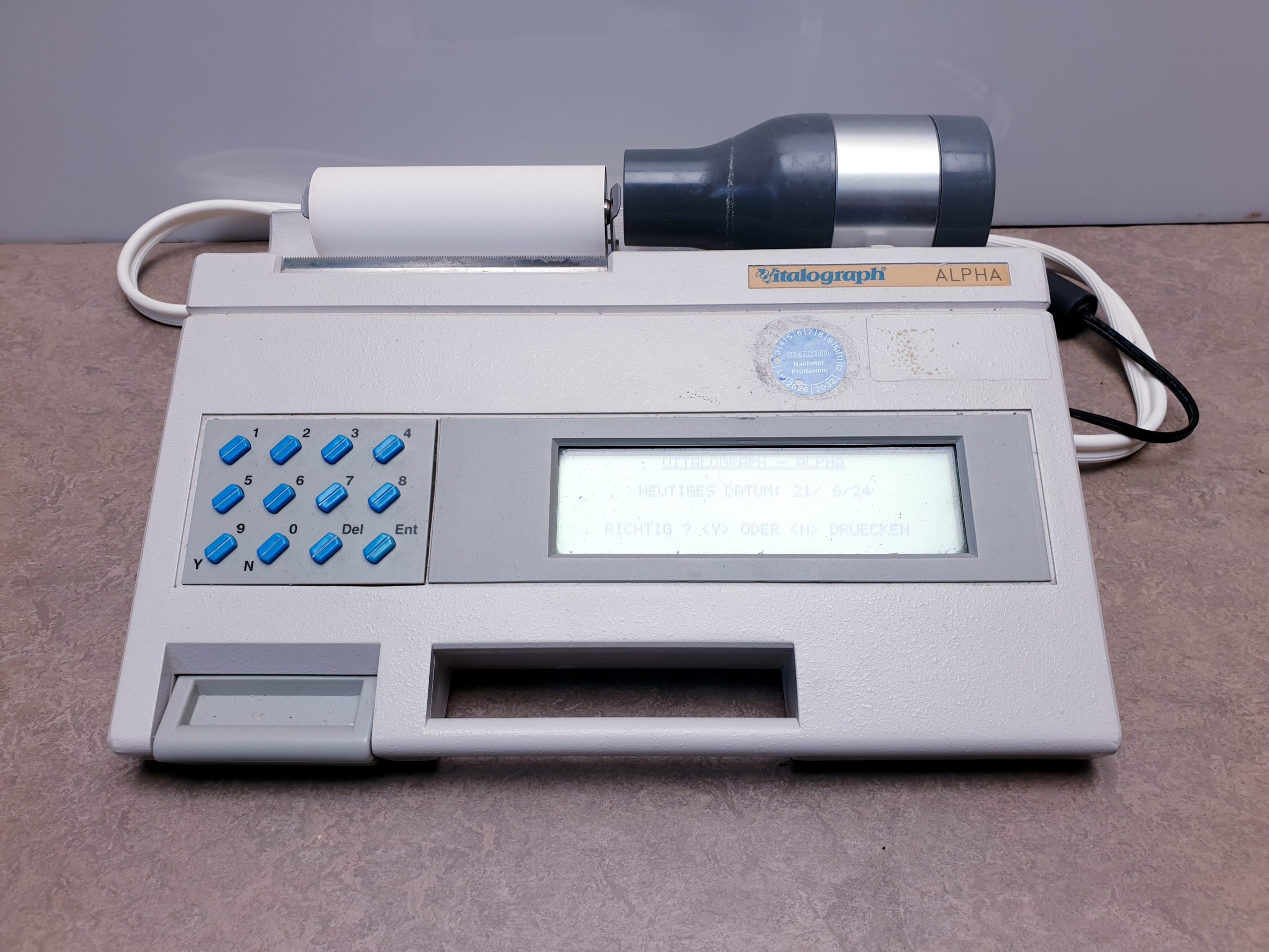 Vitalograph Alpha Spirometer thumbnail 3