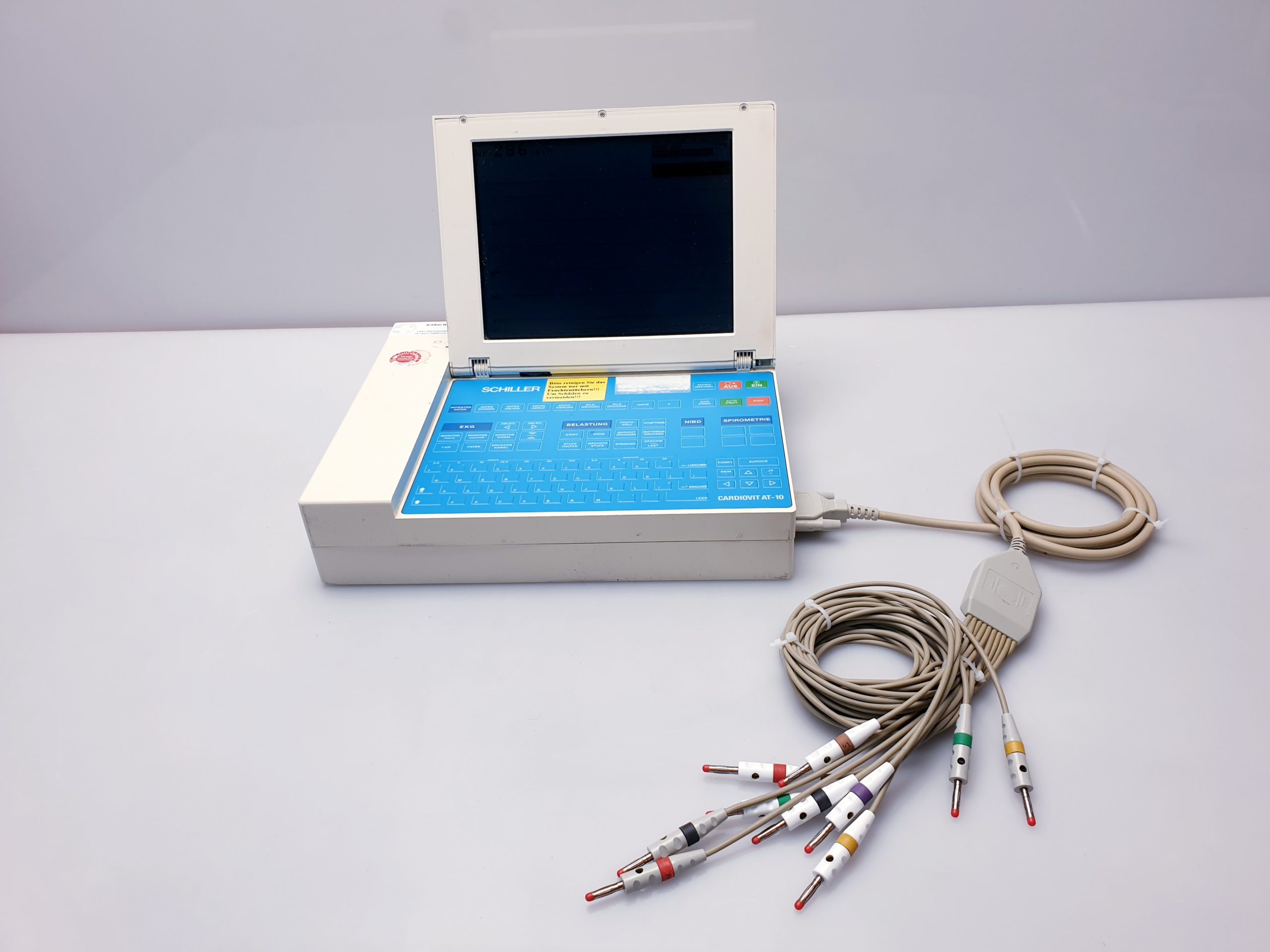 Schiller AT-10 – EKG mit Ableitungskabel — image 1 of 10