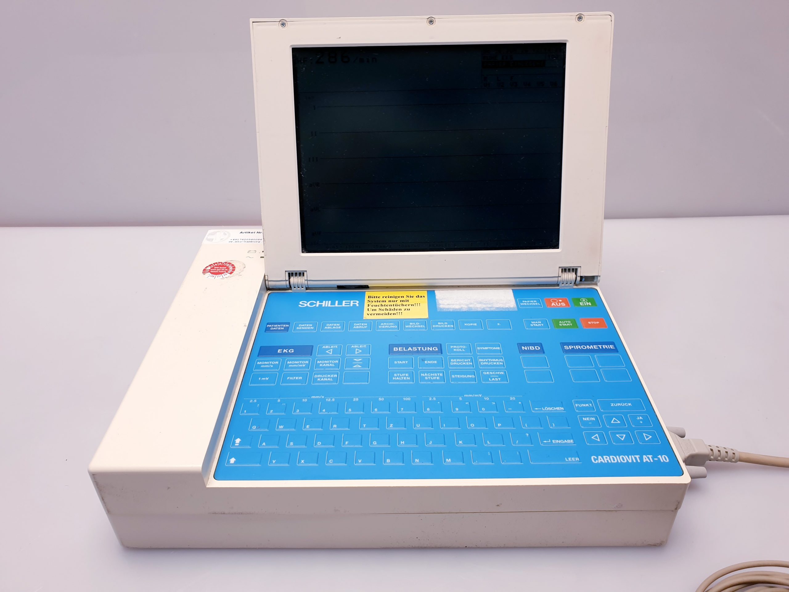 Schiller AT-10 – EKG mit Ableitungskabel thumbnail 6