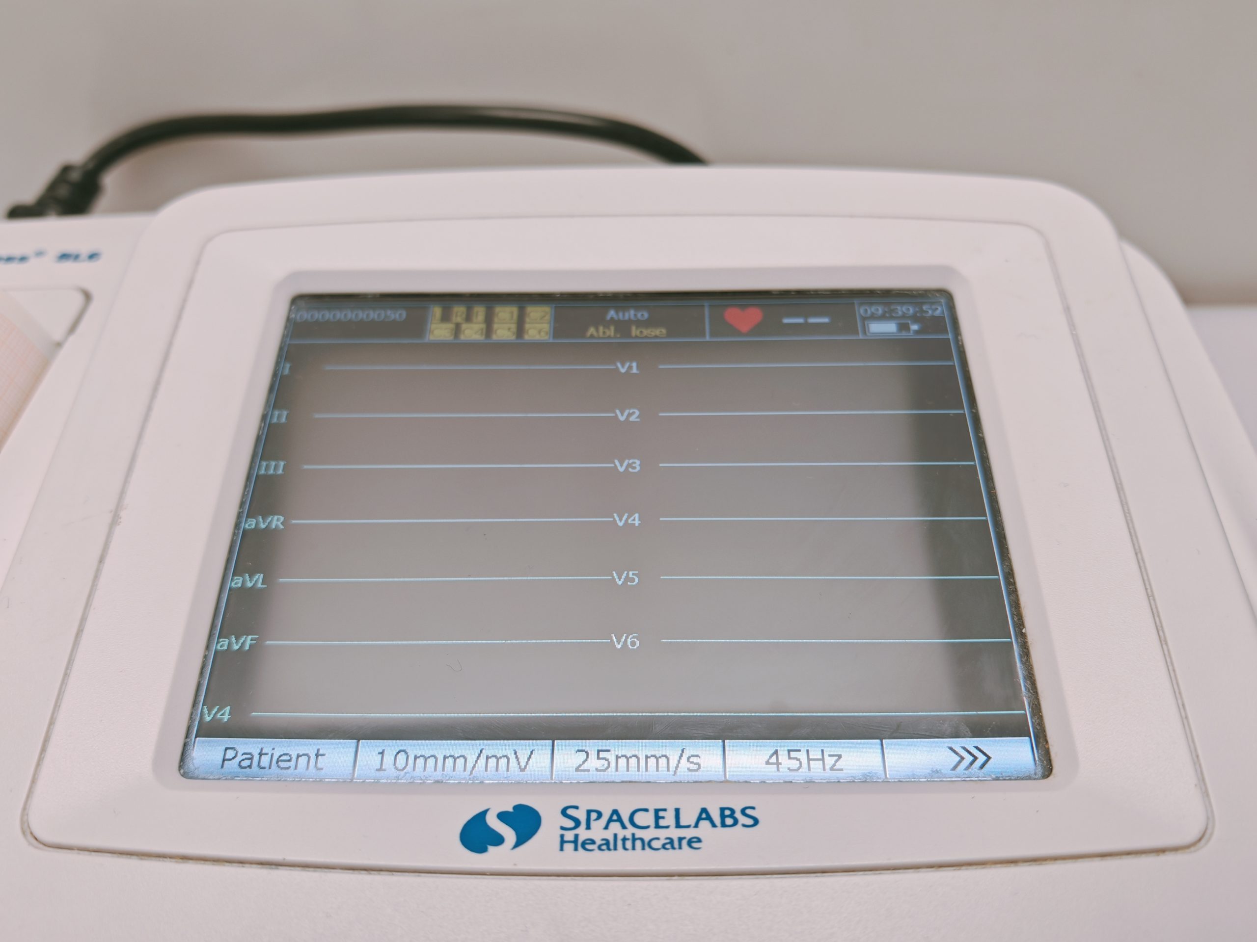 Space Labs Cardio Express SL6 – EKG + Ableitungskabel thumbnail 3