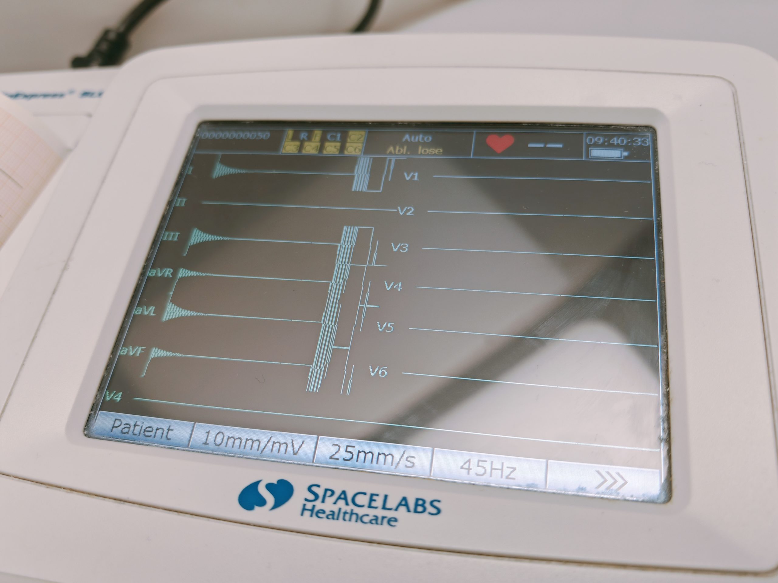 Space Labs Cardio Express SL6 – EKG + Ableitungskabel thumbnail 4