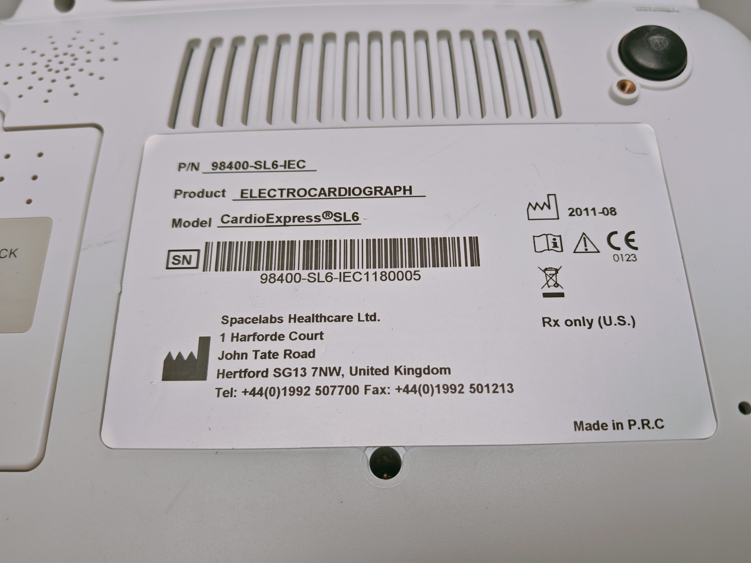 Space Labs Cardio Express SL6 – EKG + Ableitungskabel thumbnail 9