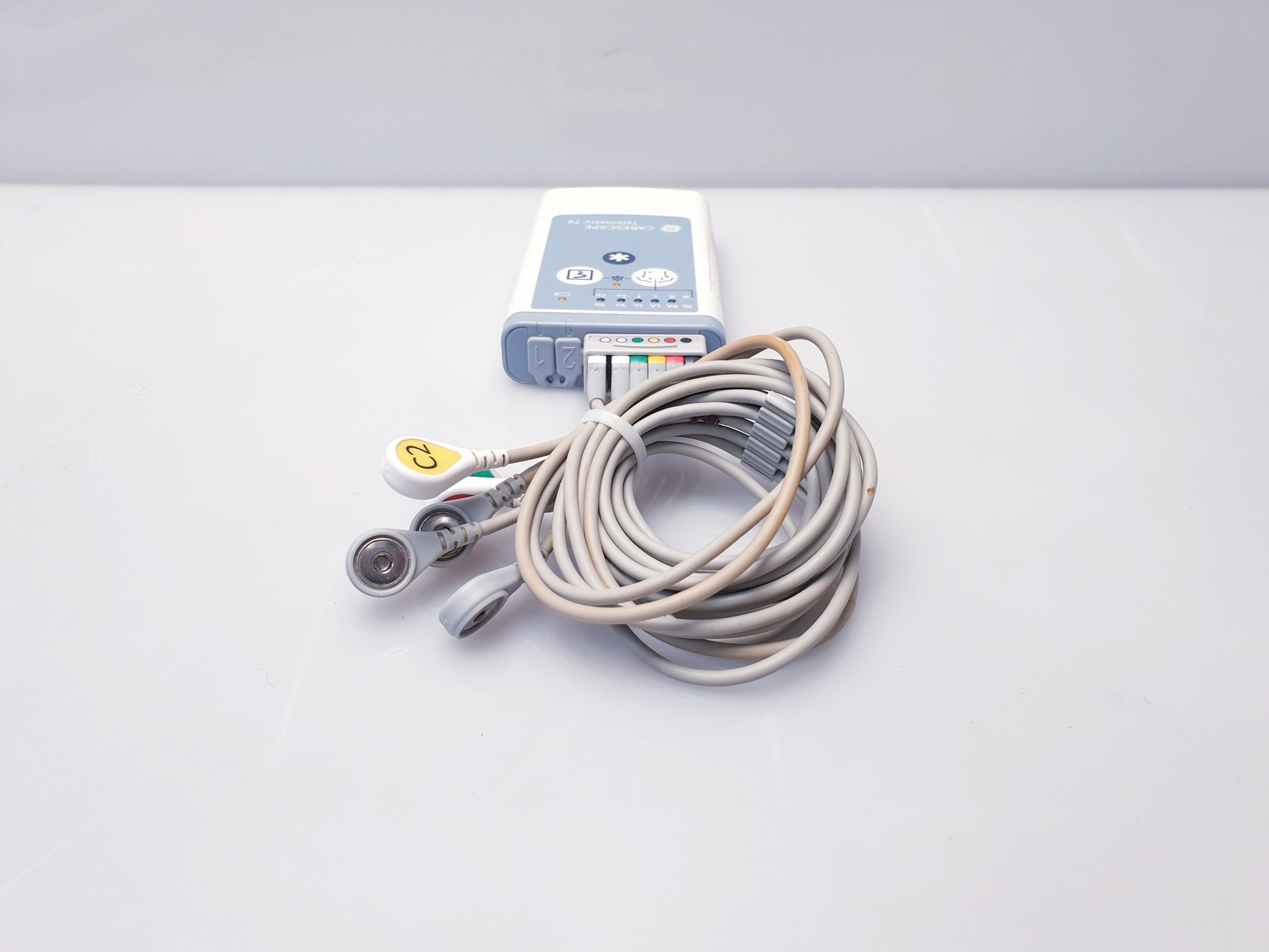 GE Healthcare Carescape Telemetriegerät Herzfrequenz, EKG-Elektroden SN SFY12251227GA thumbnail 6