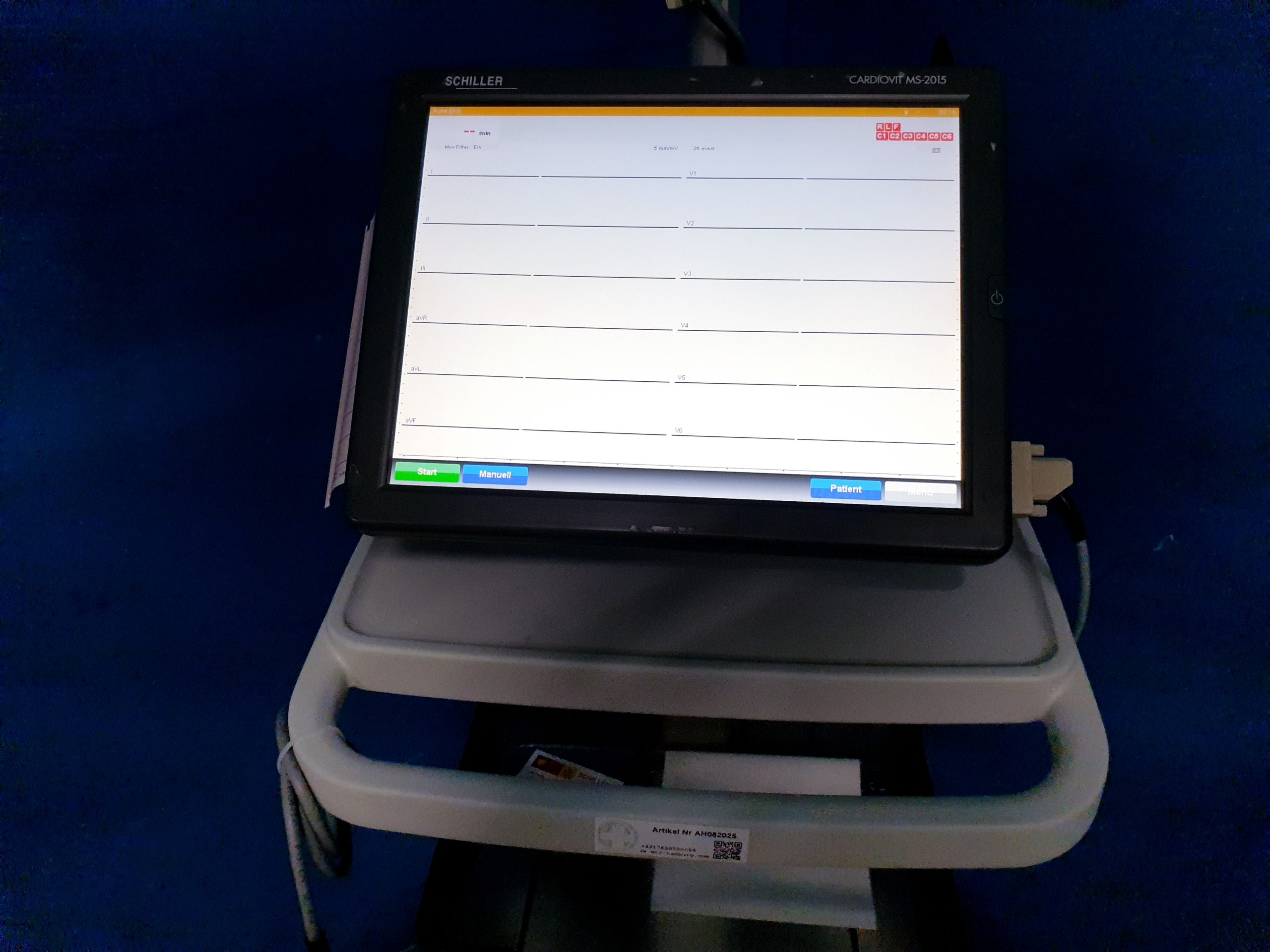 Schiller Cardiovit MS-2015 + DT80 Sauganlage thumbnail 5
