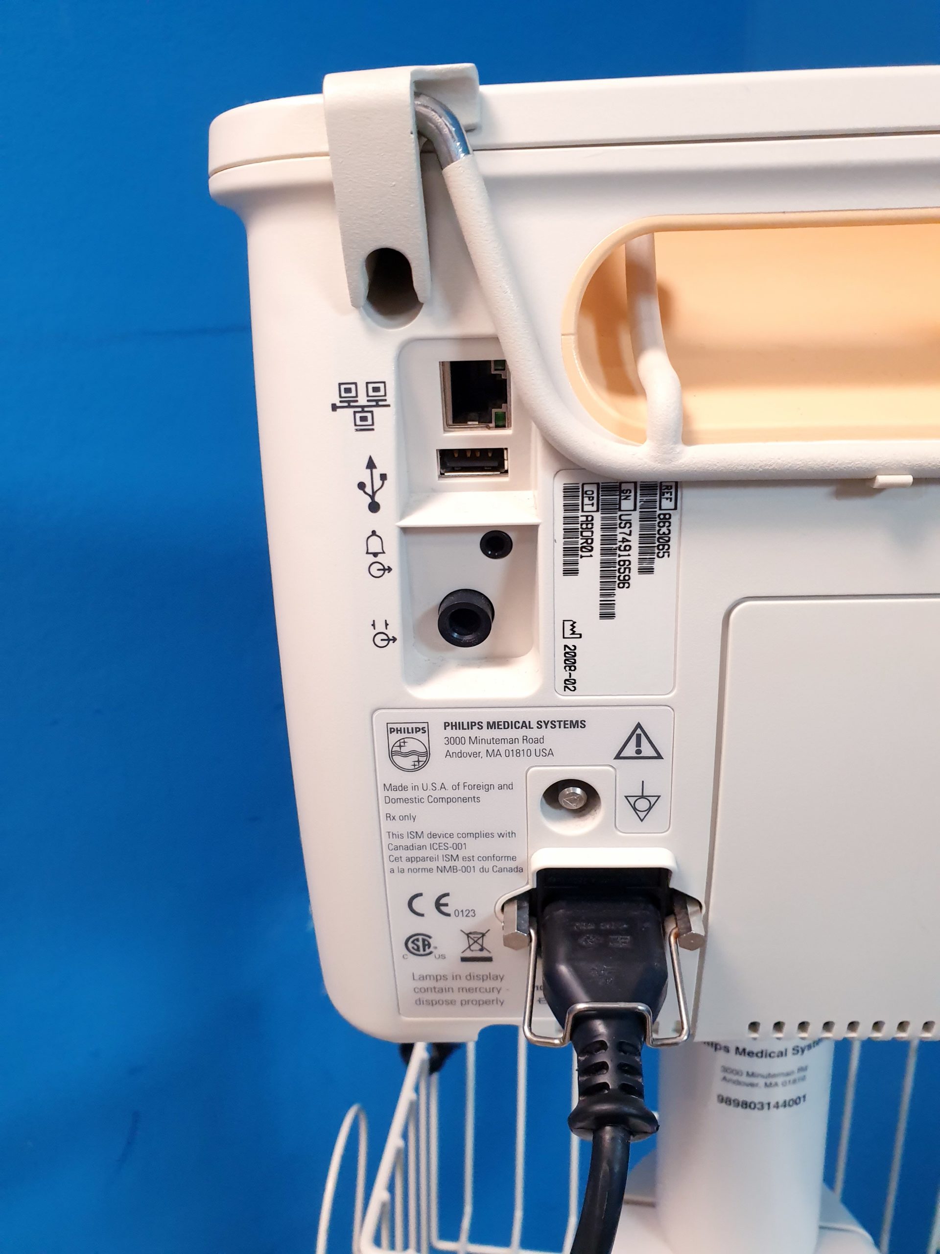 Philips SureSigns VM6 NIBP SpO2, EKG, Temp – auf Gestell thumbnail 7