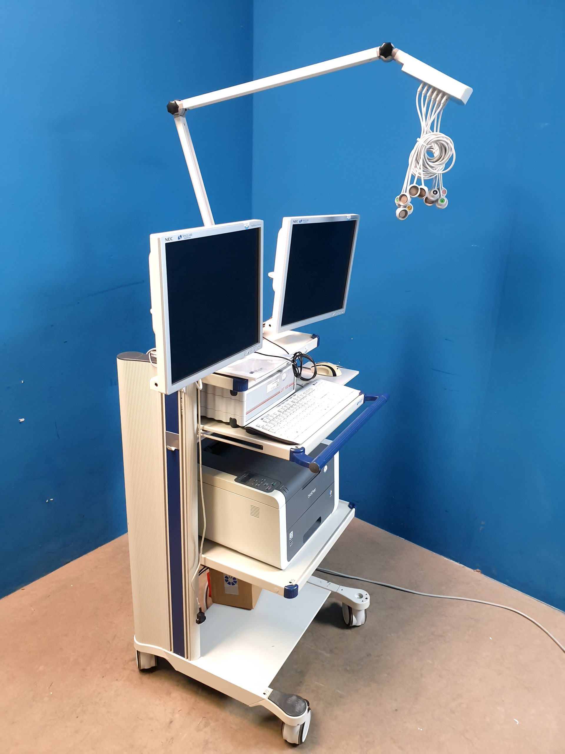 Strässle DT 100 + EKG Sauger + CORTEX METALYZER 3B Spirometrie Leistungsdiagnostik Ohne Rechner thumbnail 5