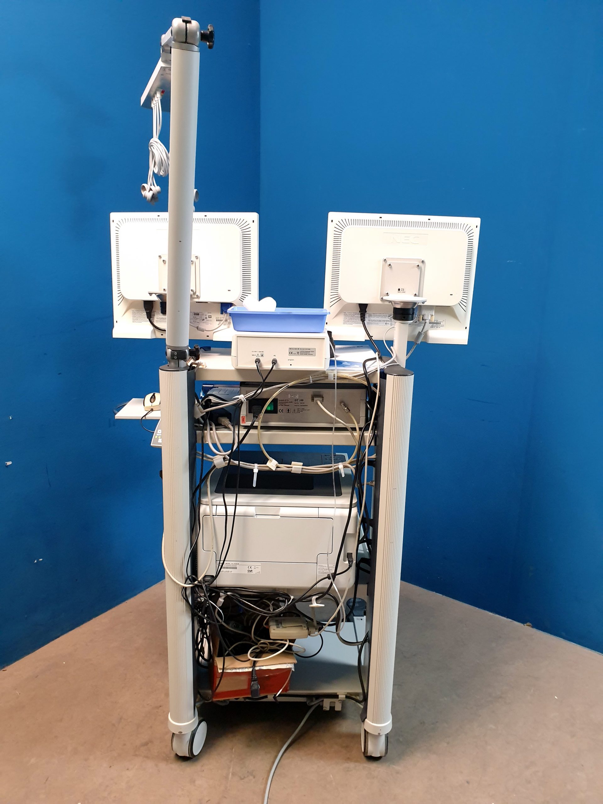 Strässle DT 100 + EKG Sauger + CORTEX METALYZER 3B Spirometrie Leistungsdiagnostik Ohne Rechner thumbnail 8
