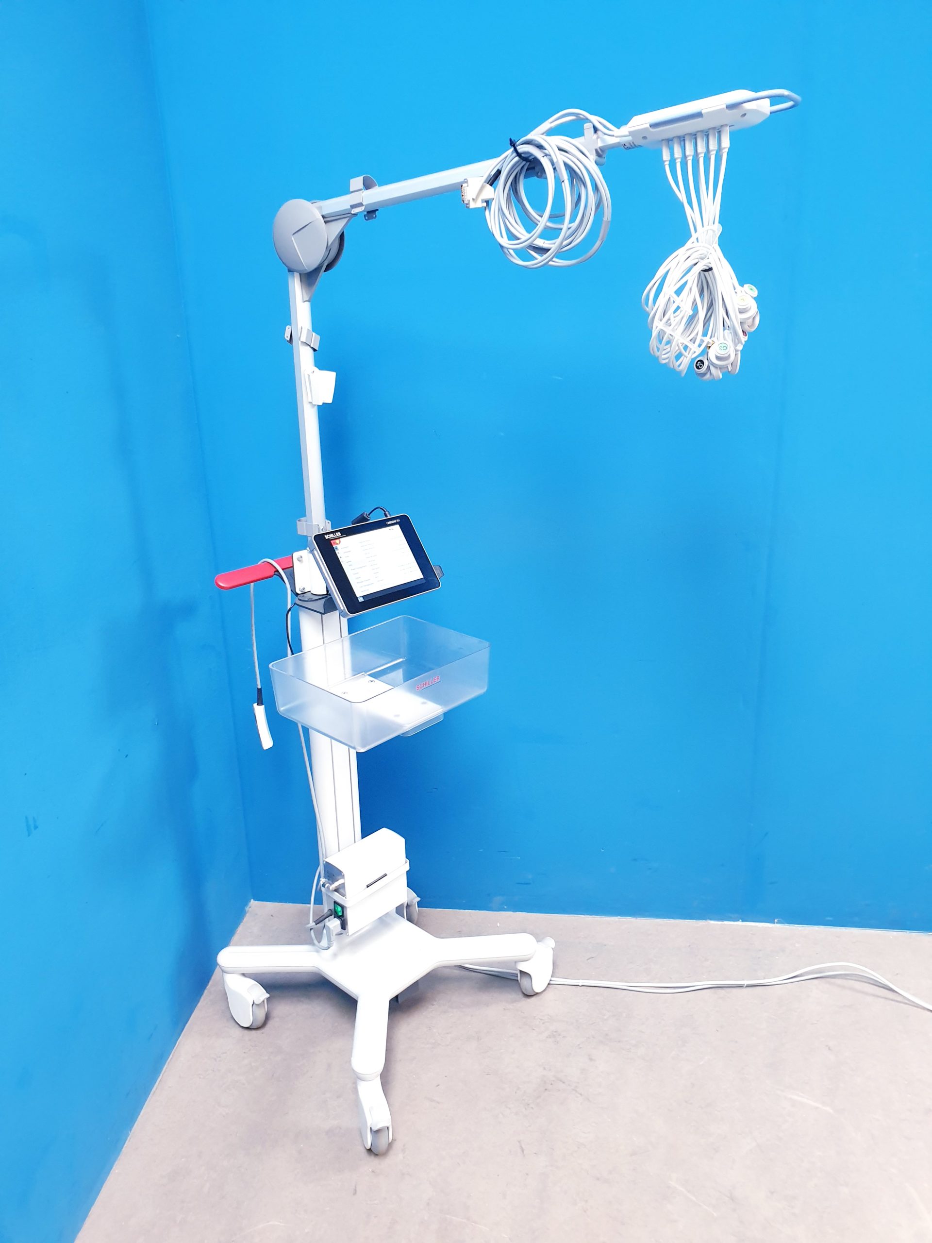 Schiller Cardiovit FT-1 EKG + DT100 80 Sauganlage thumbnail 5