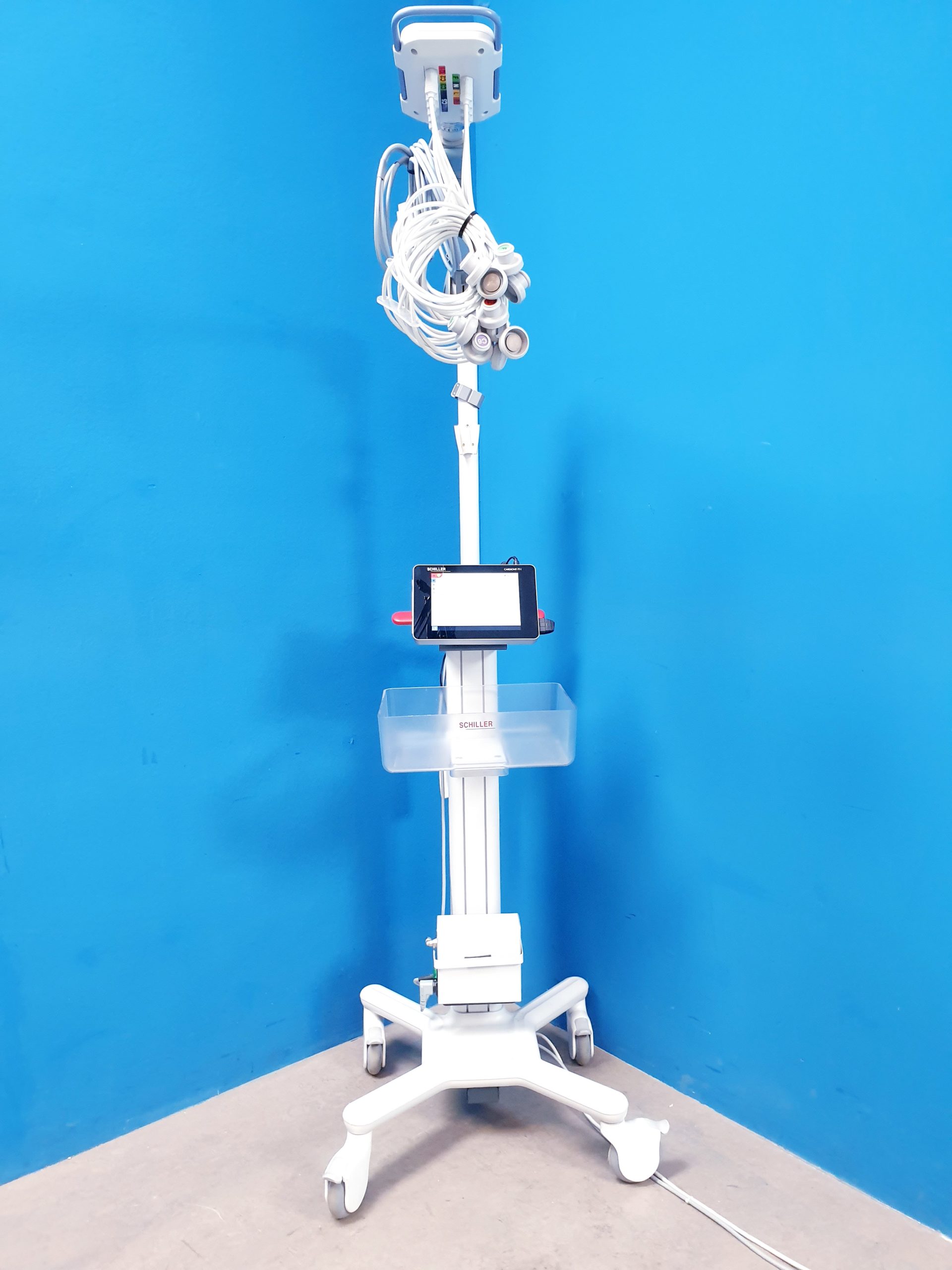 Schiller Cardiovit FT-1 EKG + DT100 80 Sauganlage thumbnail 6
