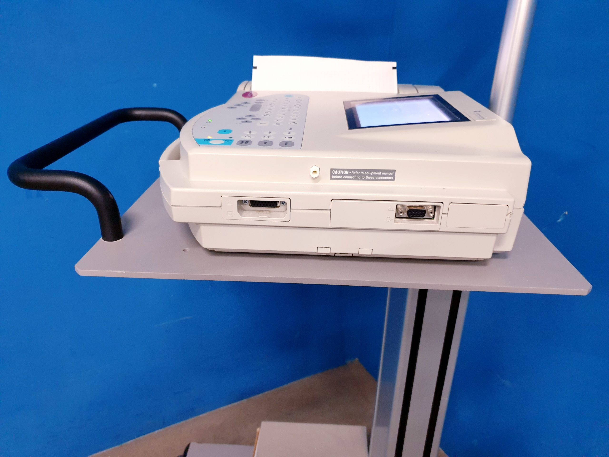 GE MAC 1200ST 1200 ST EKG Gerät mit Ableitungskabel thumbnail 6