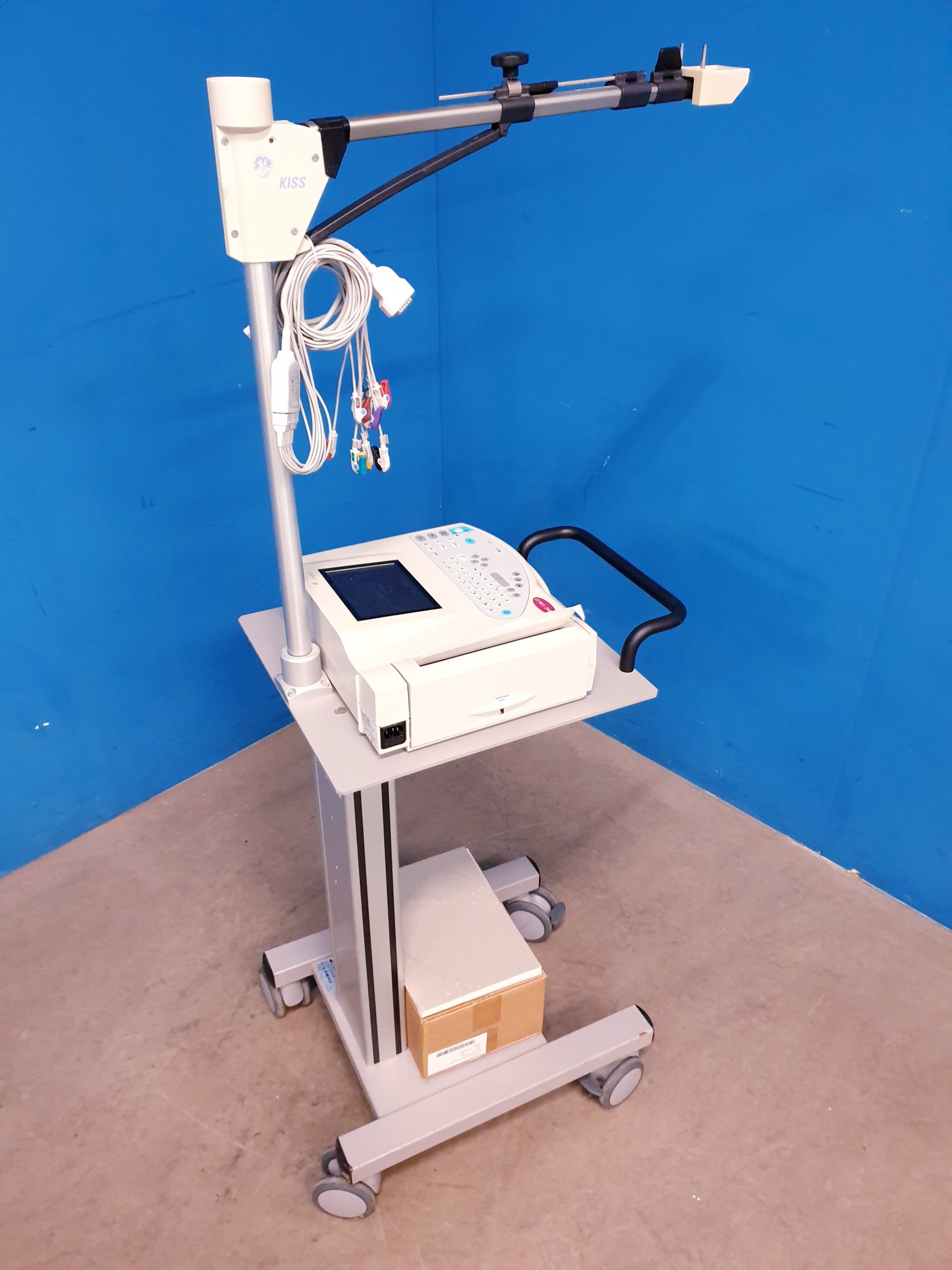 GE MAC 1200ST 1200 ST EKG Gerät mit Ableitungskabel thumbnail 12