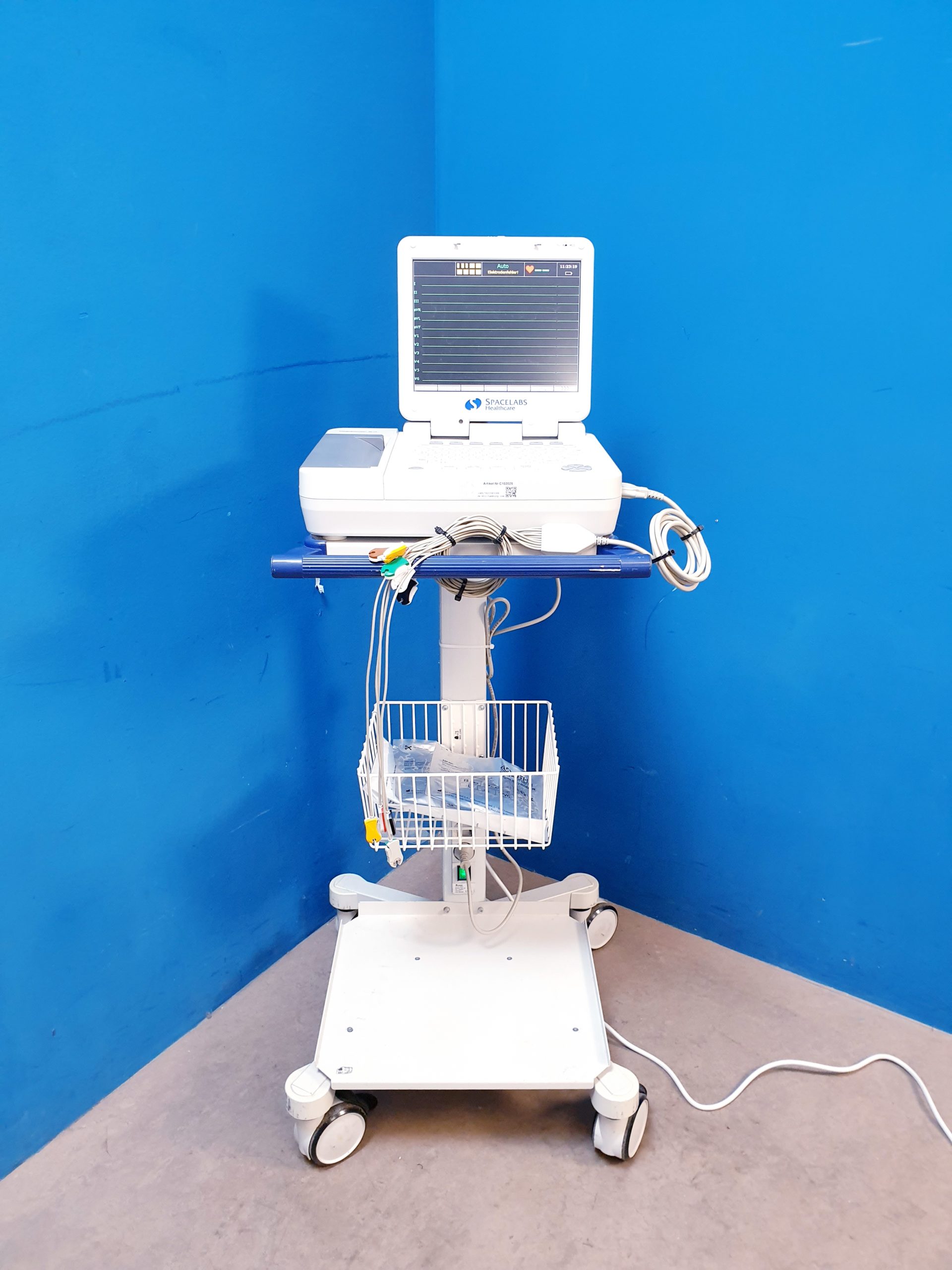 Spacelabs Cardio Express SL12 SL 12 EKG mit Ableitungskabel thumbnail 2