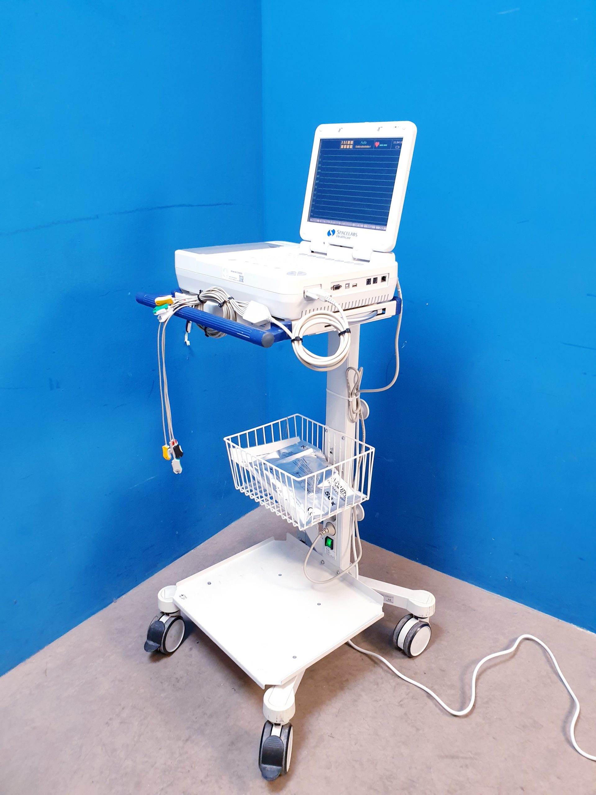 Spacelabs Cardio Express SL12 SL 12 EKG mit Ableitungskabel thumbnail 8
