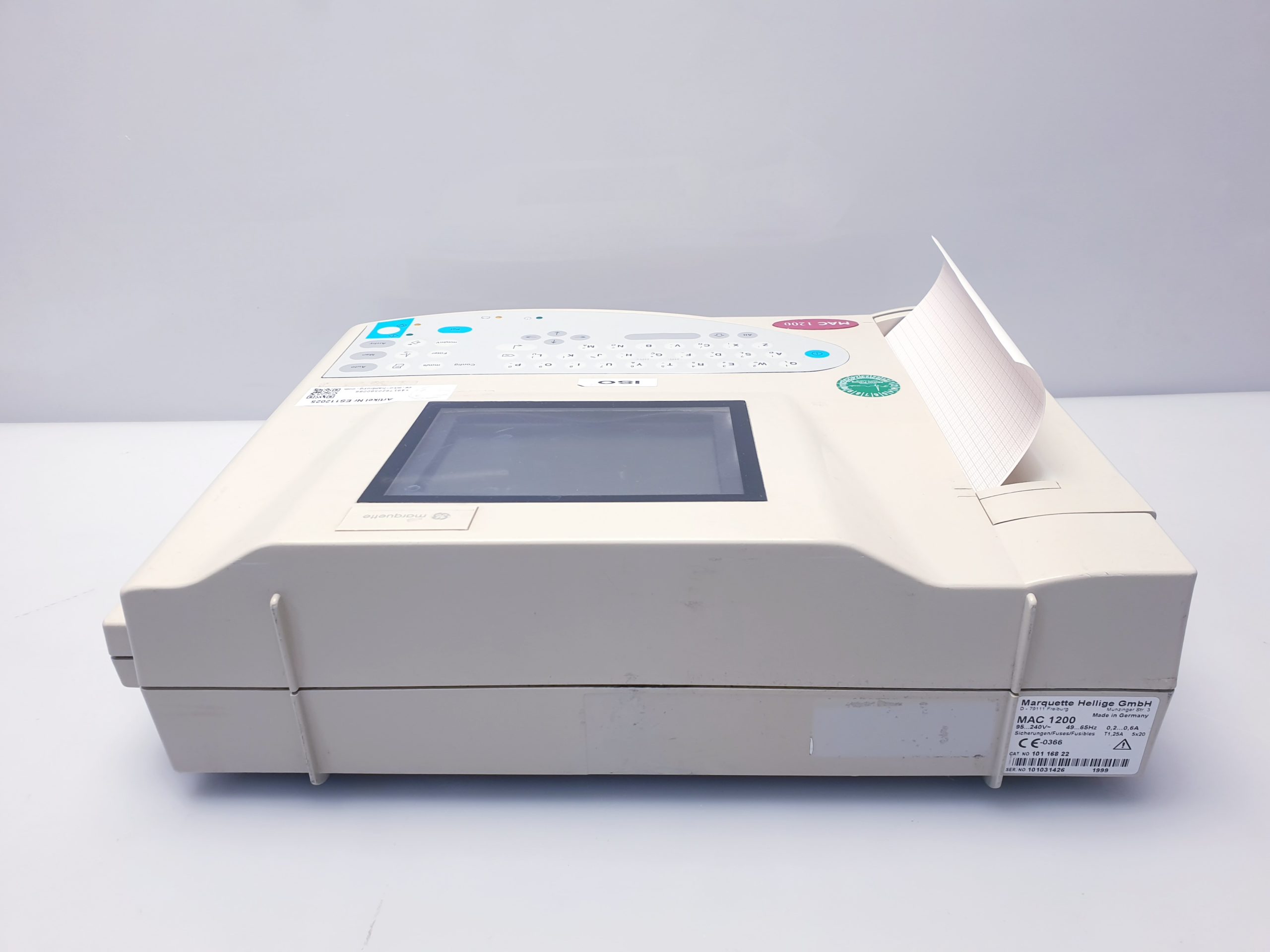 Marquette Hellige MAC 1200 EKG-Gerät – ungeprüft thumbnail 7