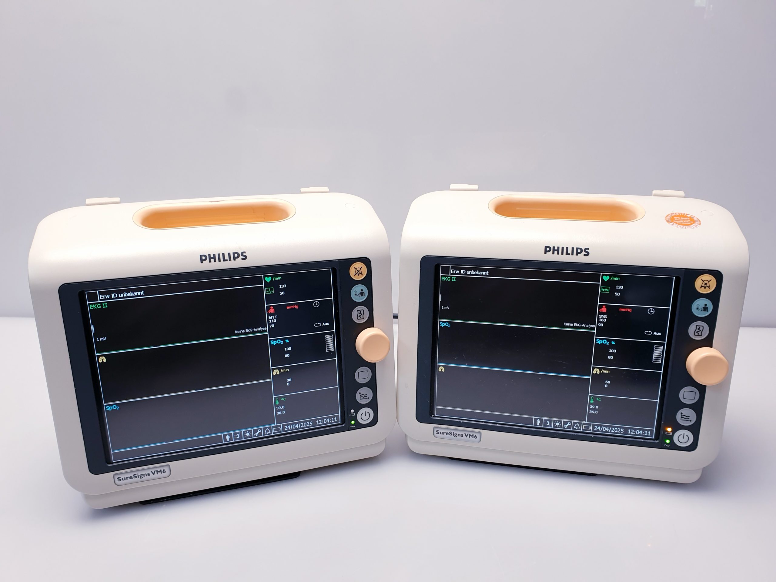 Philips SureSigns VM6 NIBP SpO2, EkG, Temp — image 1 of 13