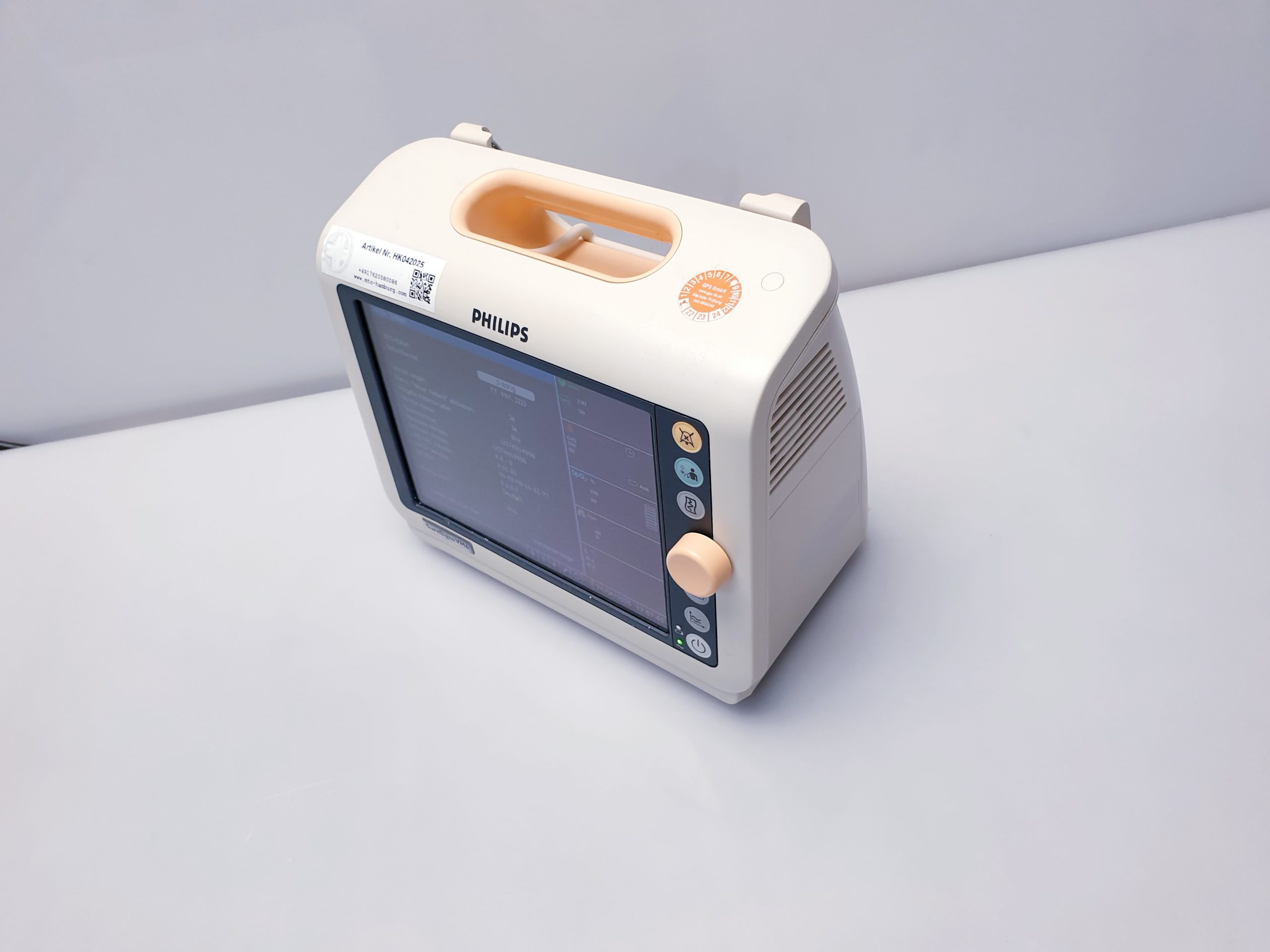 Philips SureSigns VM6 NIBP SpO2, EkG, Temp thumbnail 4