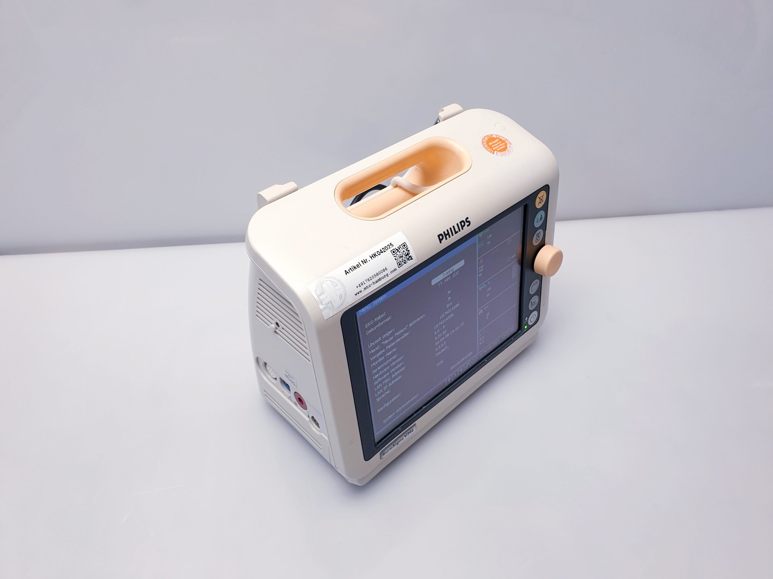 Philips SureSigns VM6 NIBP SpO2, EkG, Temp thumbnail 5