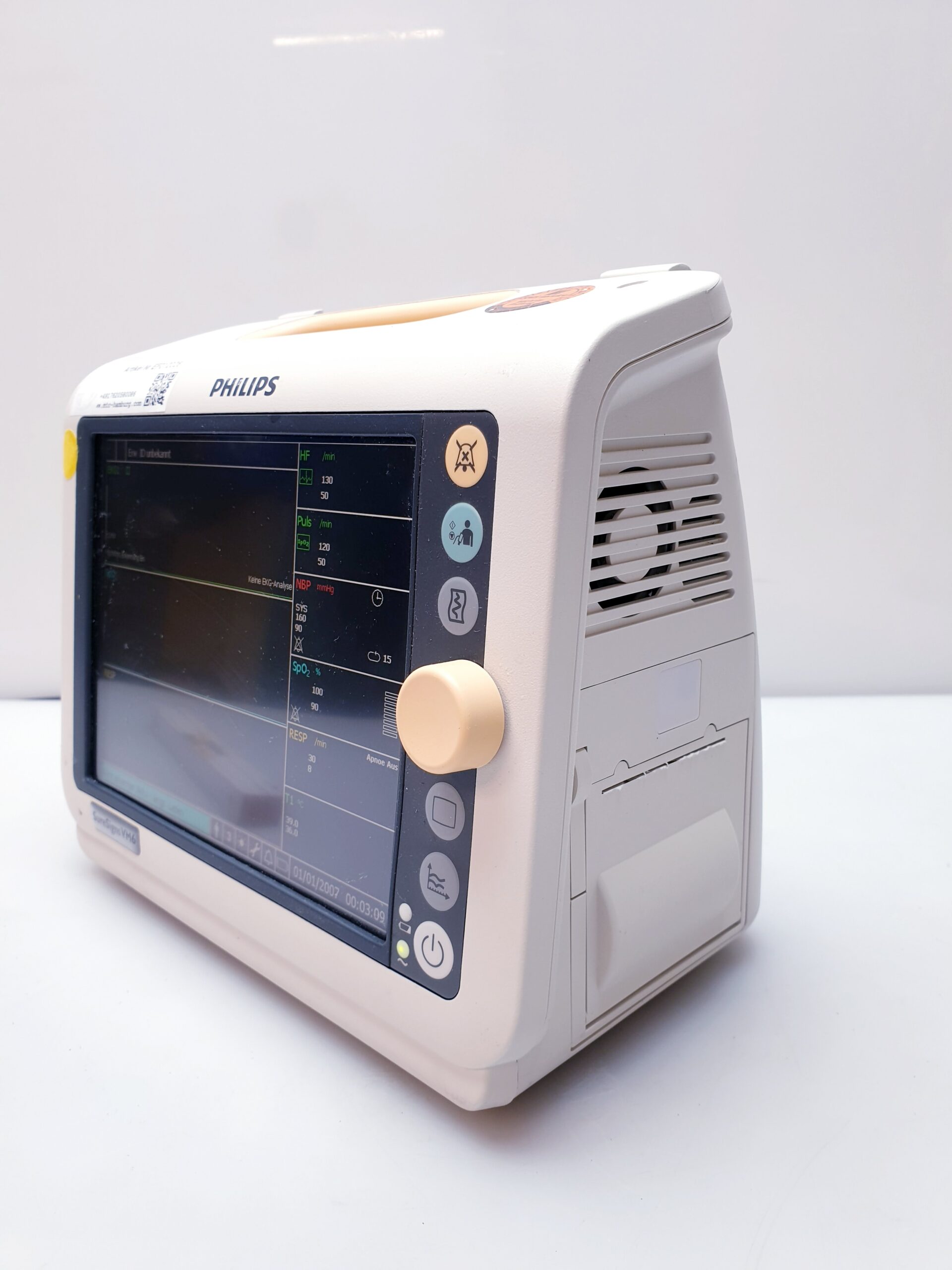 Philips SureSigns VM6 NIBP SpO2, EkG, Temp thumbnail 9