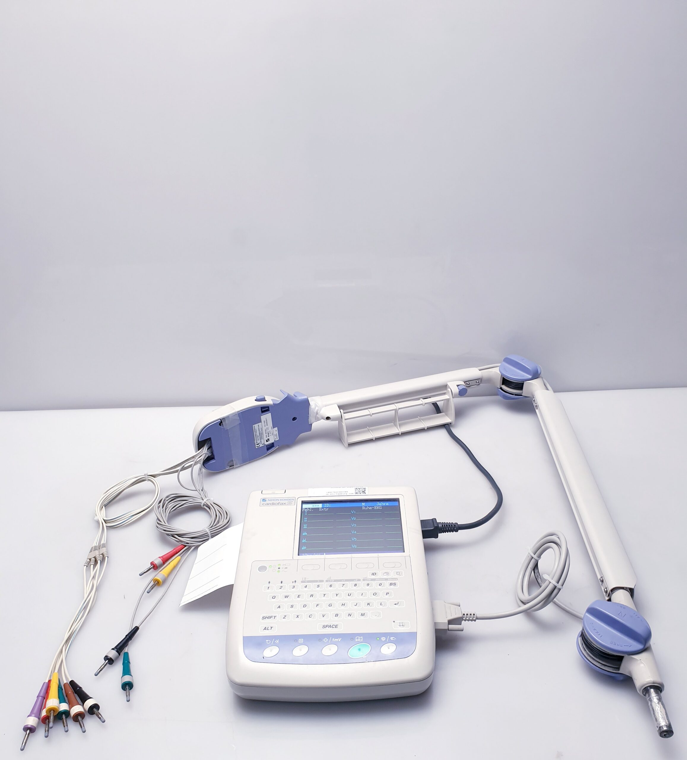 Nihon Kohden Cardiofax S ECG-1250K mit Arm thumbnail 4