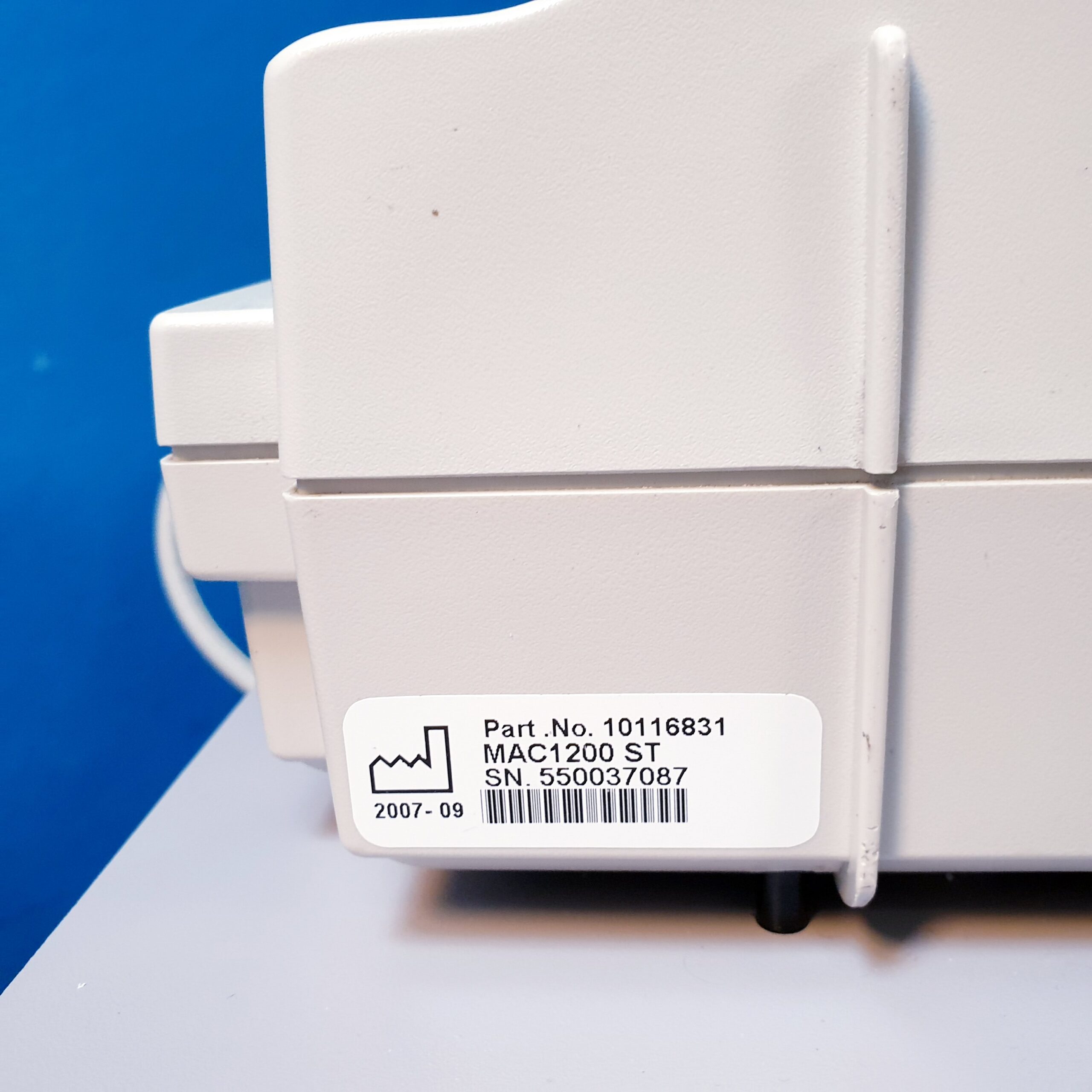 GE MAC 1200 ST EKG-Gerät + Sauganlage thumbnail 13