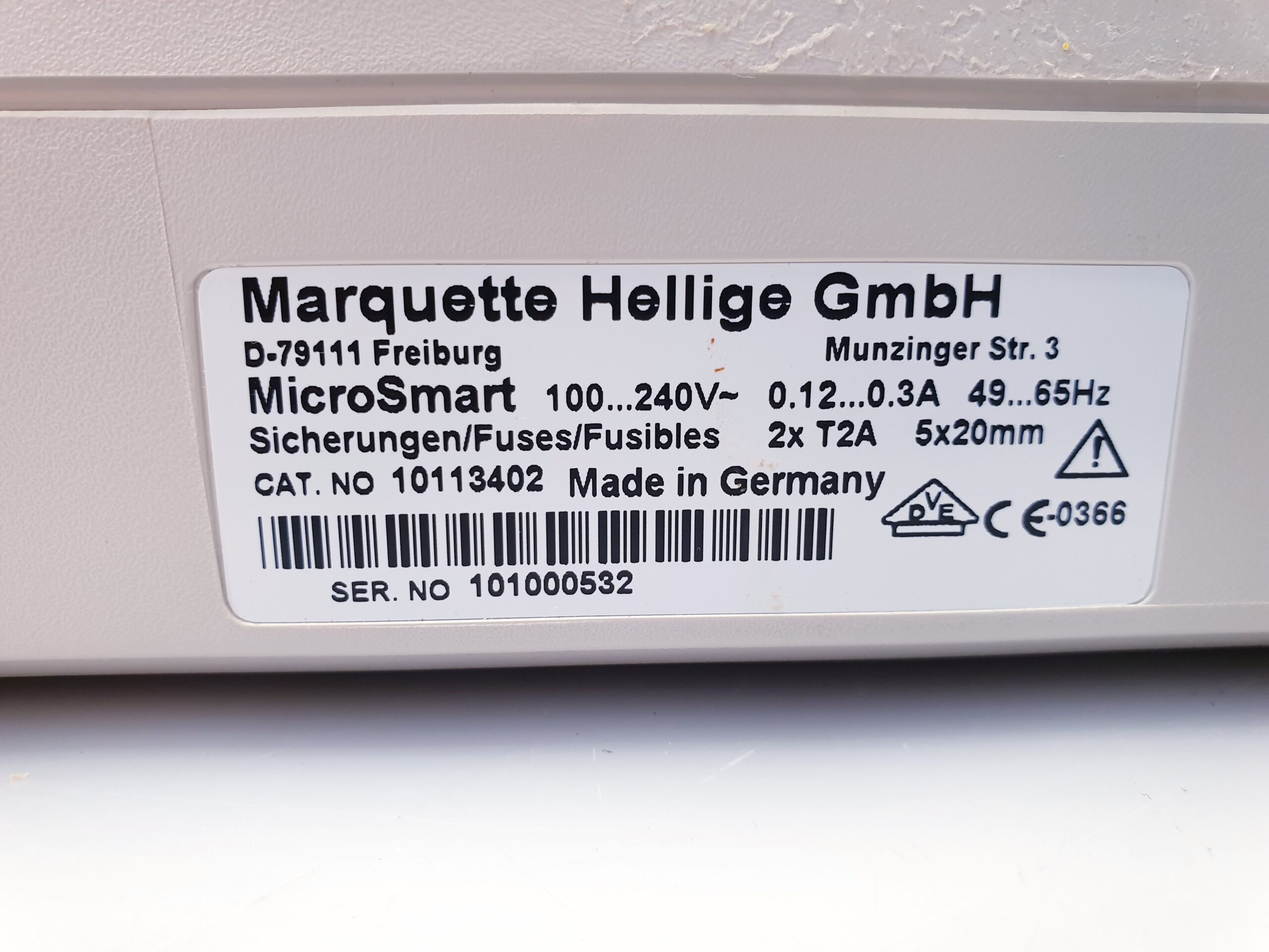 Marquete Microsmart 3-Kanal EKG Gerät thumbnail 14
