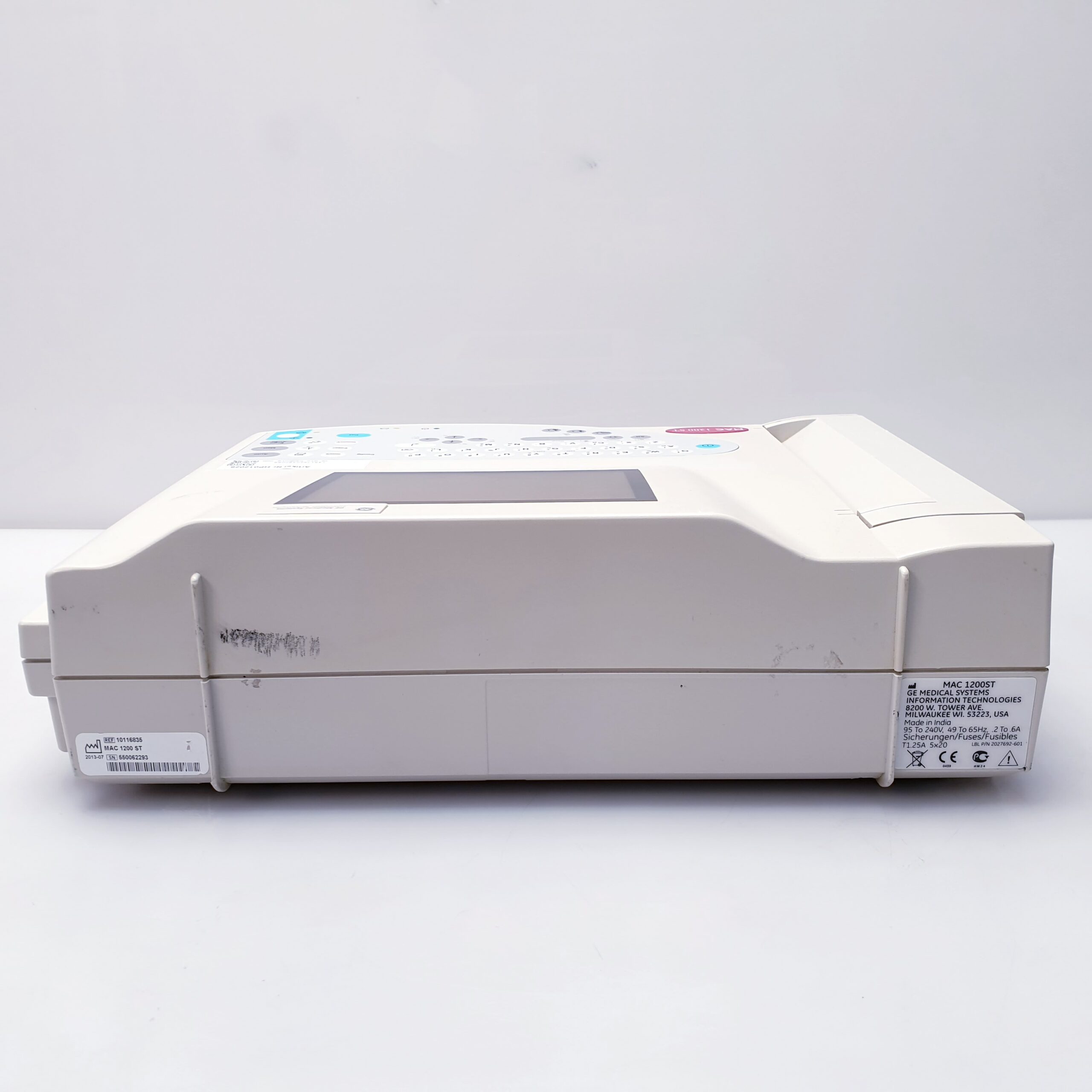 GE MAC 1200 – MAC1200 EKG Gerät Ohne Patientenkabel thumbnail 3