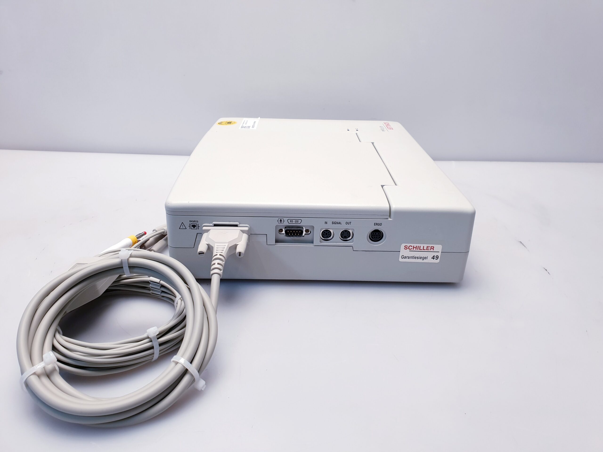 Schiller AT-10 PLUS EKG 12 Kanal Gerät mit LCD Display thumbnail 6