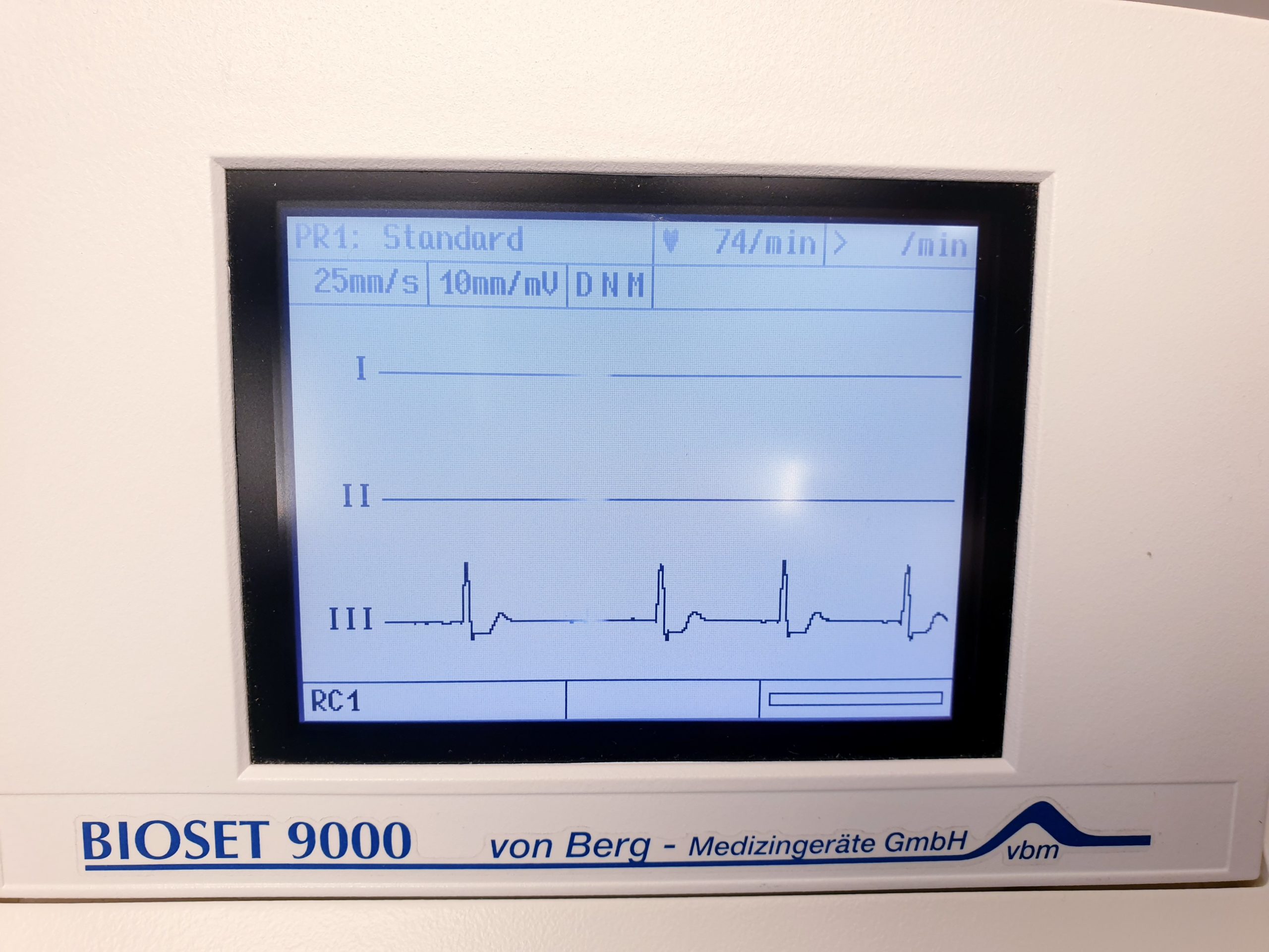 Bioset 9000 ekg 12 Kanal ekg Gerät thumbnail 4