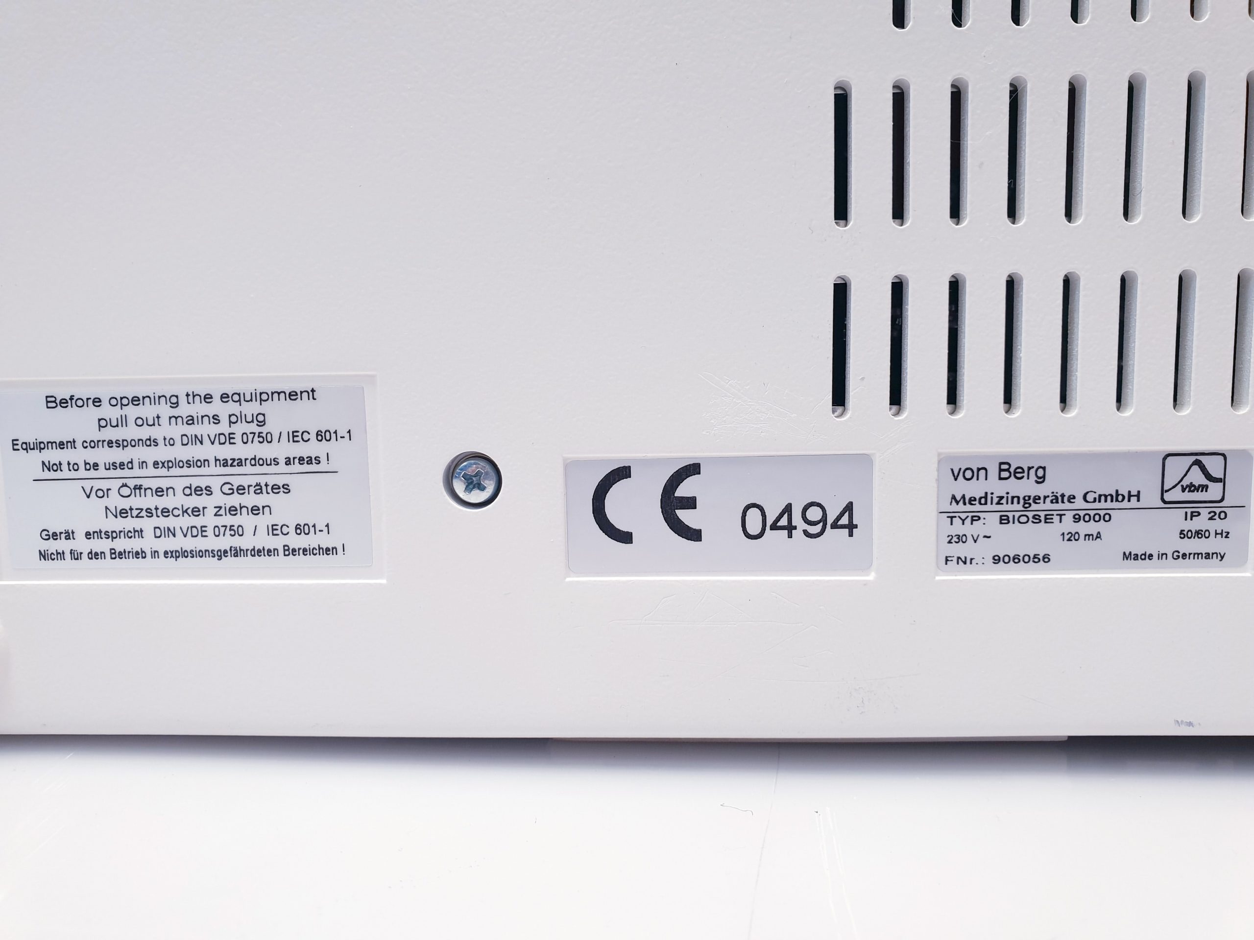 Bioset 9000 ekg 12 Kanal ekg Gerät thumbnail 11