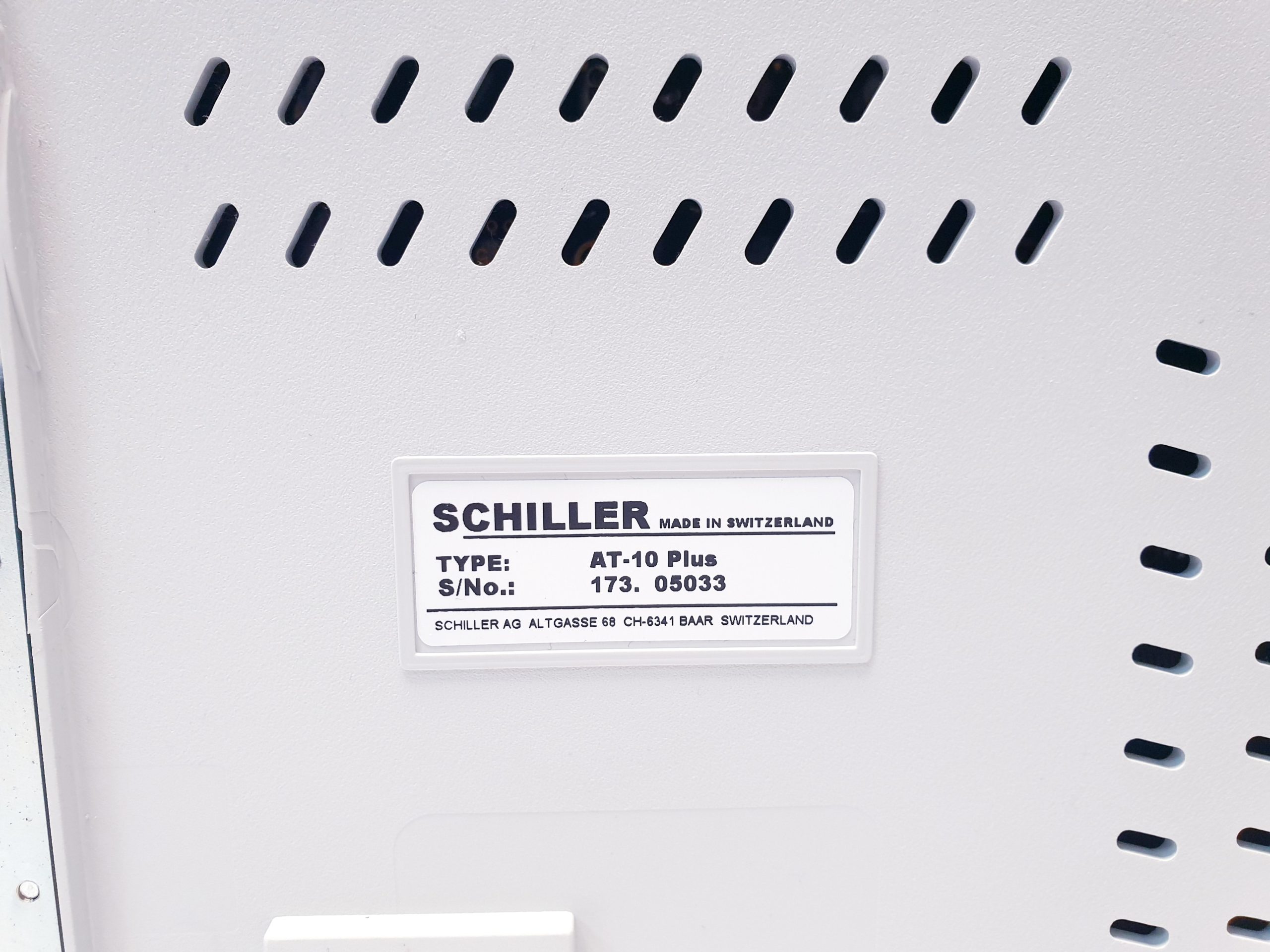 Schiller AT-10 PLUS EKG 12 Kanal Gerät mit LCD Display thumbnail 10