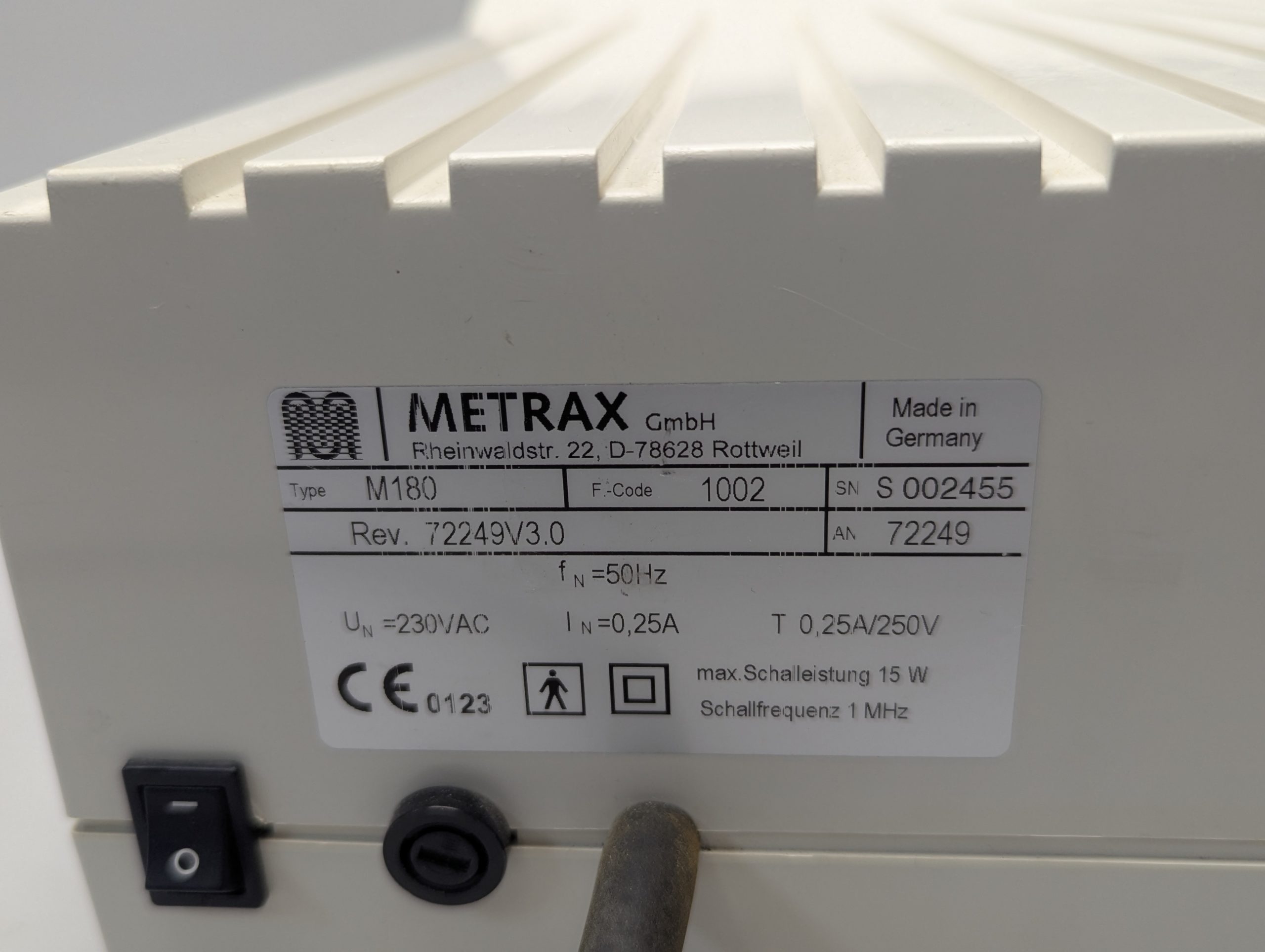Primedic – Sono – Metrax M180 thumbnail 6