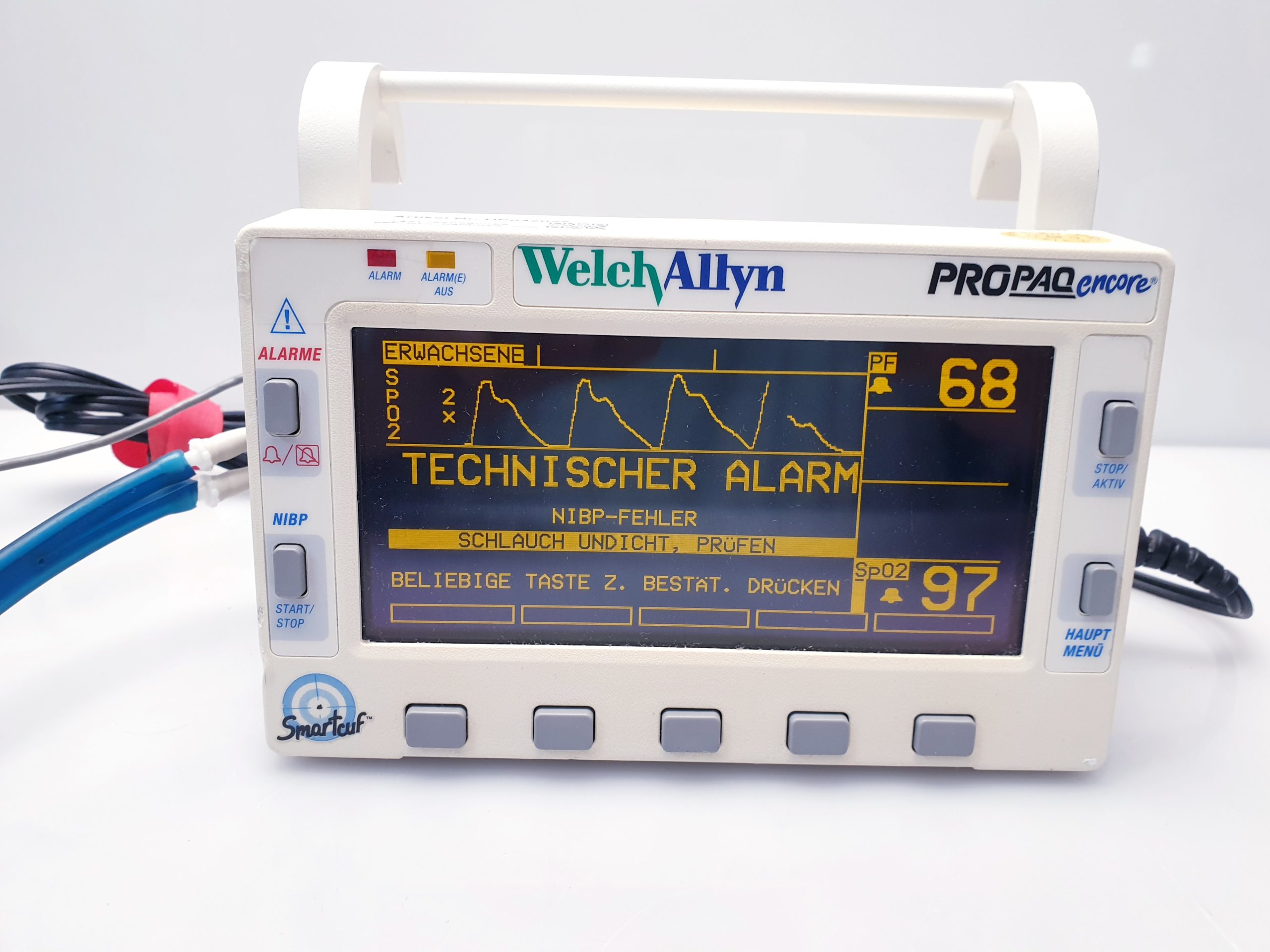 Welch Allyn propaq Encore 202EL Multi Parameter Patient Monitor EKG – SpO2 und NIBp thumbnail 20