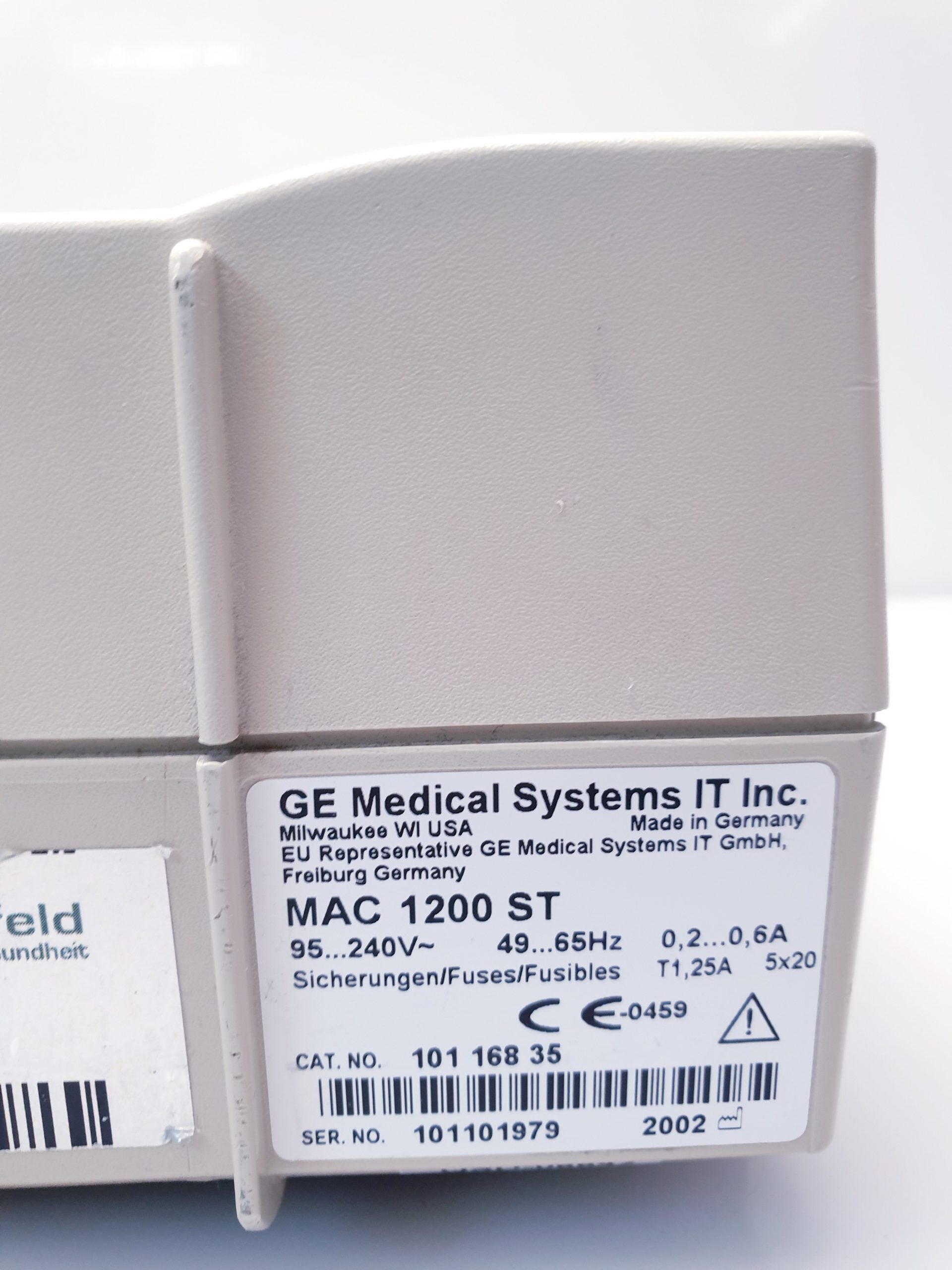 GE MAC 1200 ST EKG ungeprüft thumbnail 8