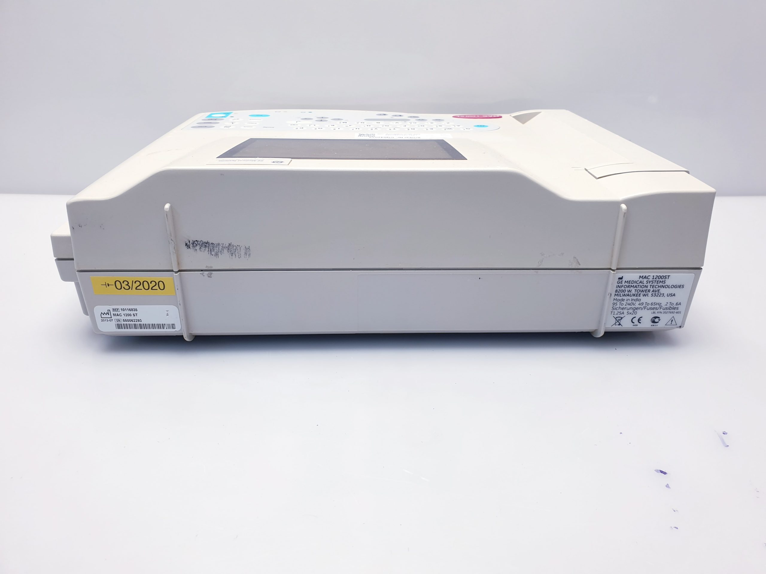 GE MAC 1200 ST EKG + KISS Sauger Ohne Pumpe thumbnail 6