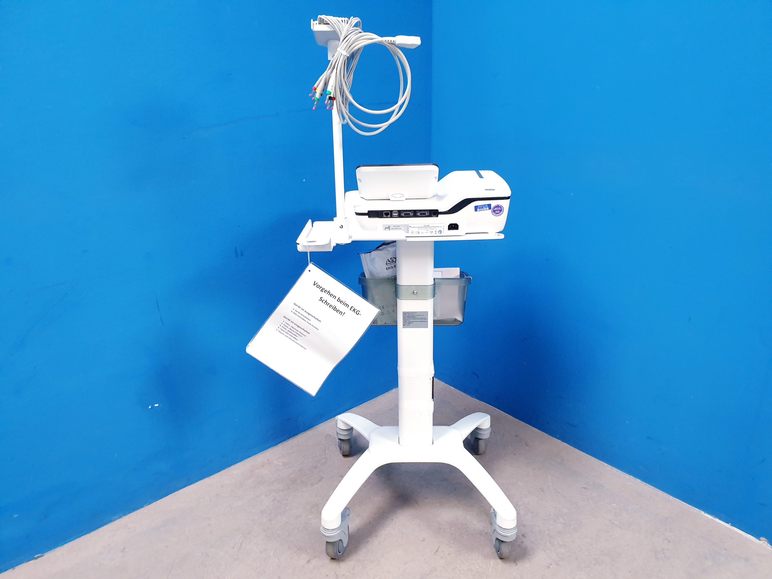 GE MAC 2000 EKG – 12 kanal thumbnail 6